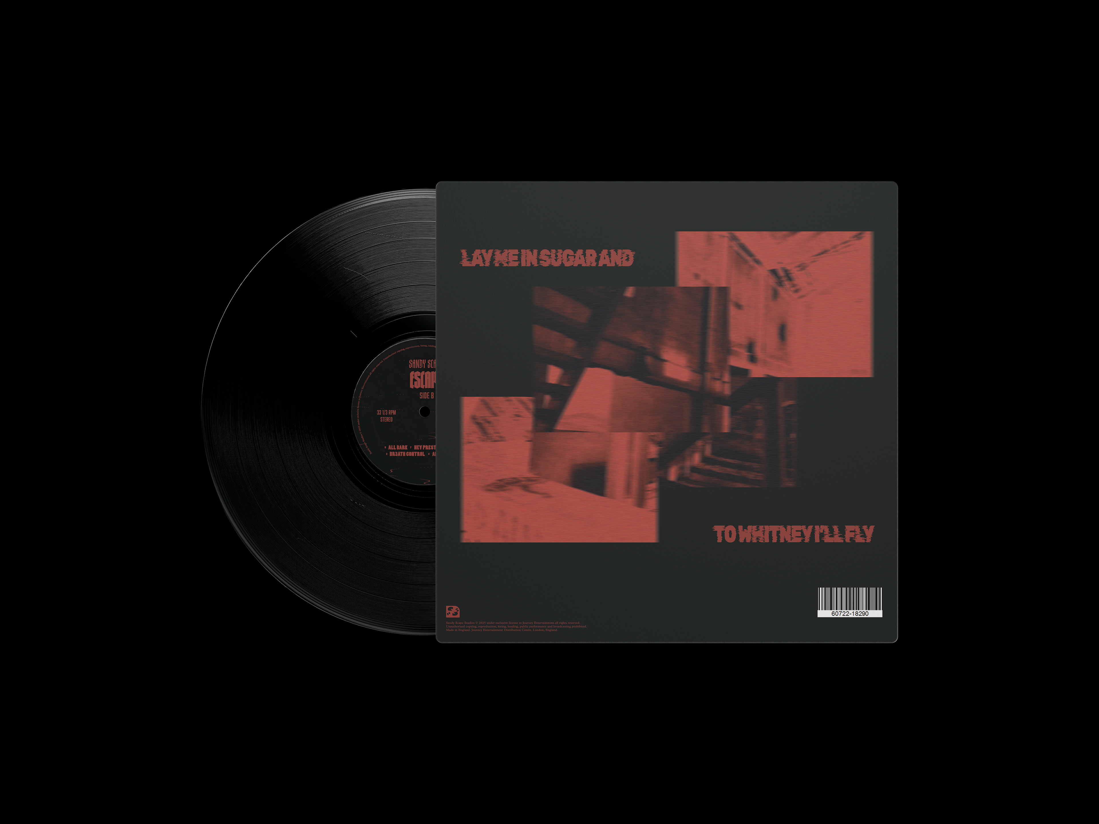 Escape Vinyl Mockup Back + Side B