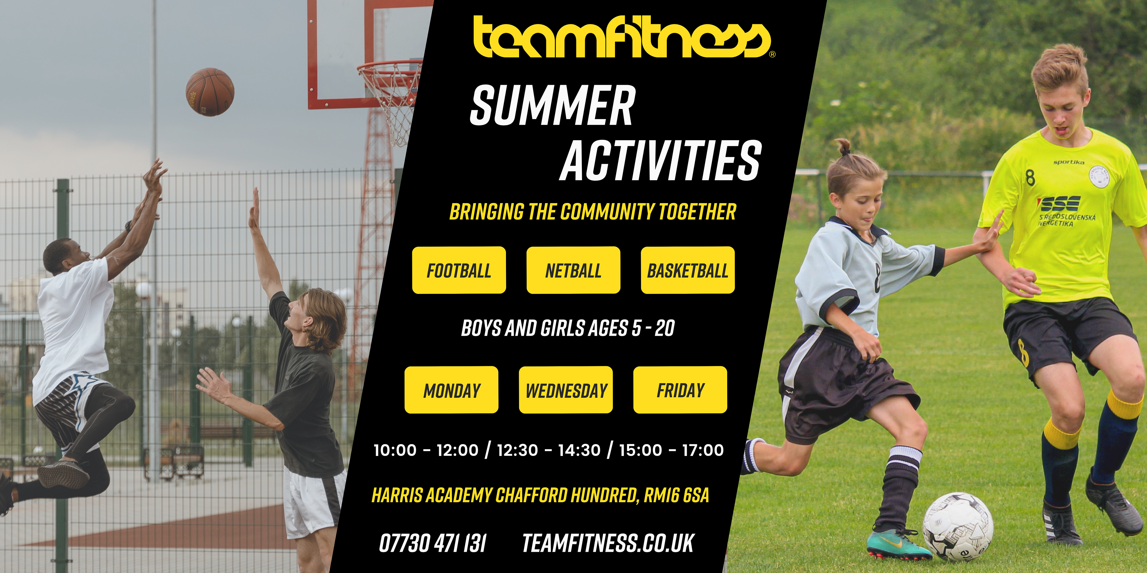 Summer Activity Banner - Secondary School