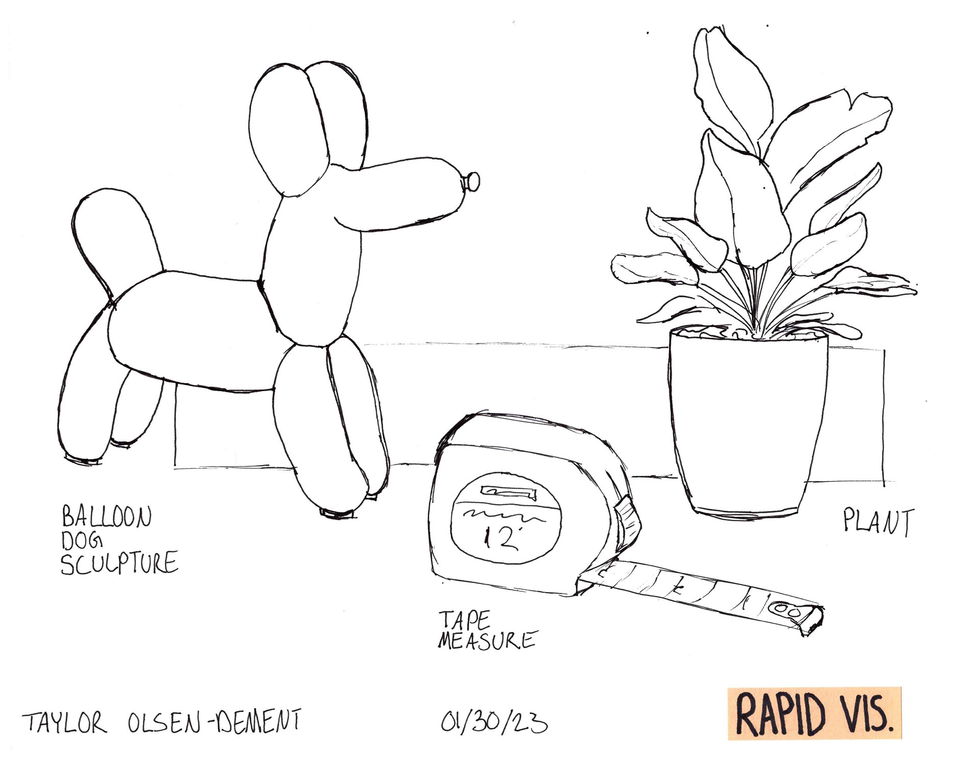 Ink Rapid Visualization Illustrations