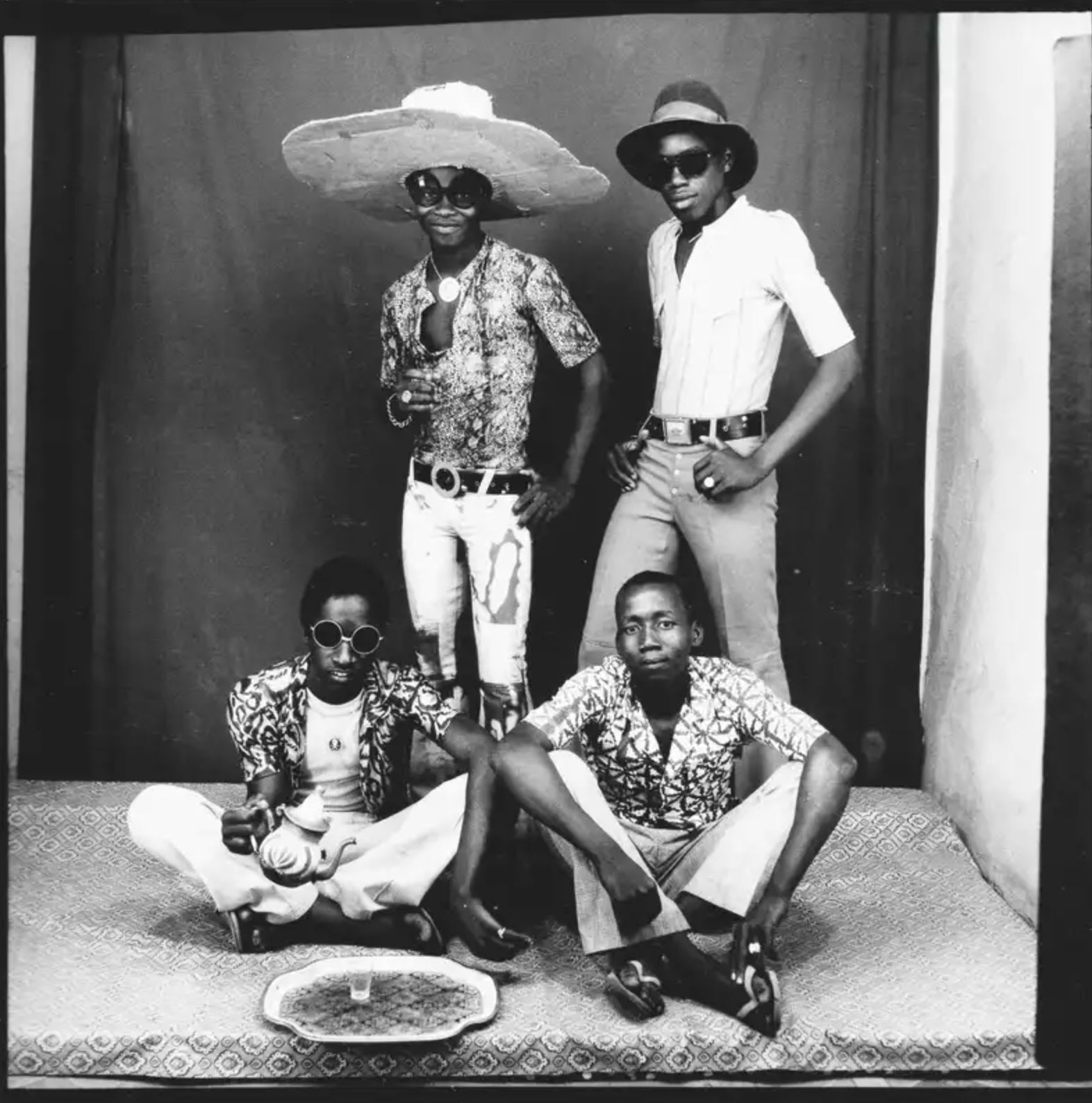 Malick Sidibé–Friends of the Spanish, 1968