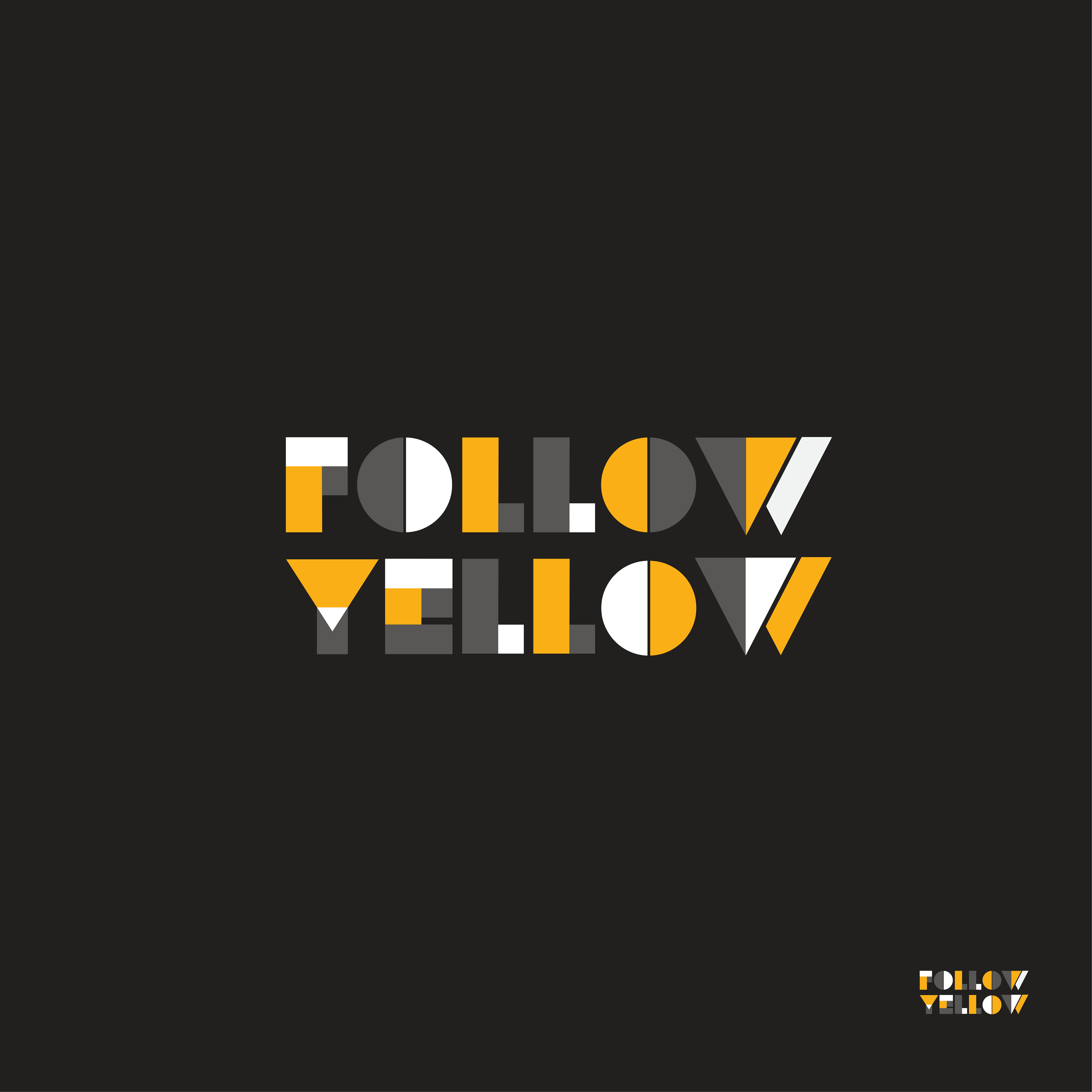 Logo Follow Yellow