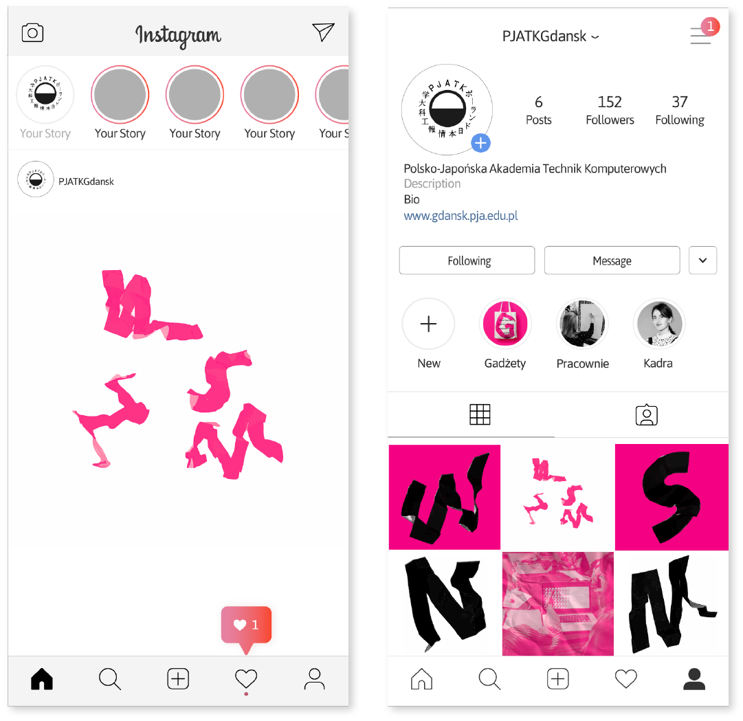 Propozycje postów Instagram + Post animowany
