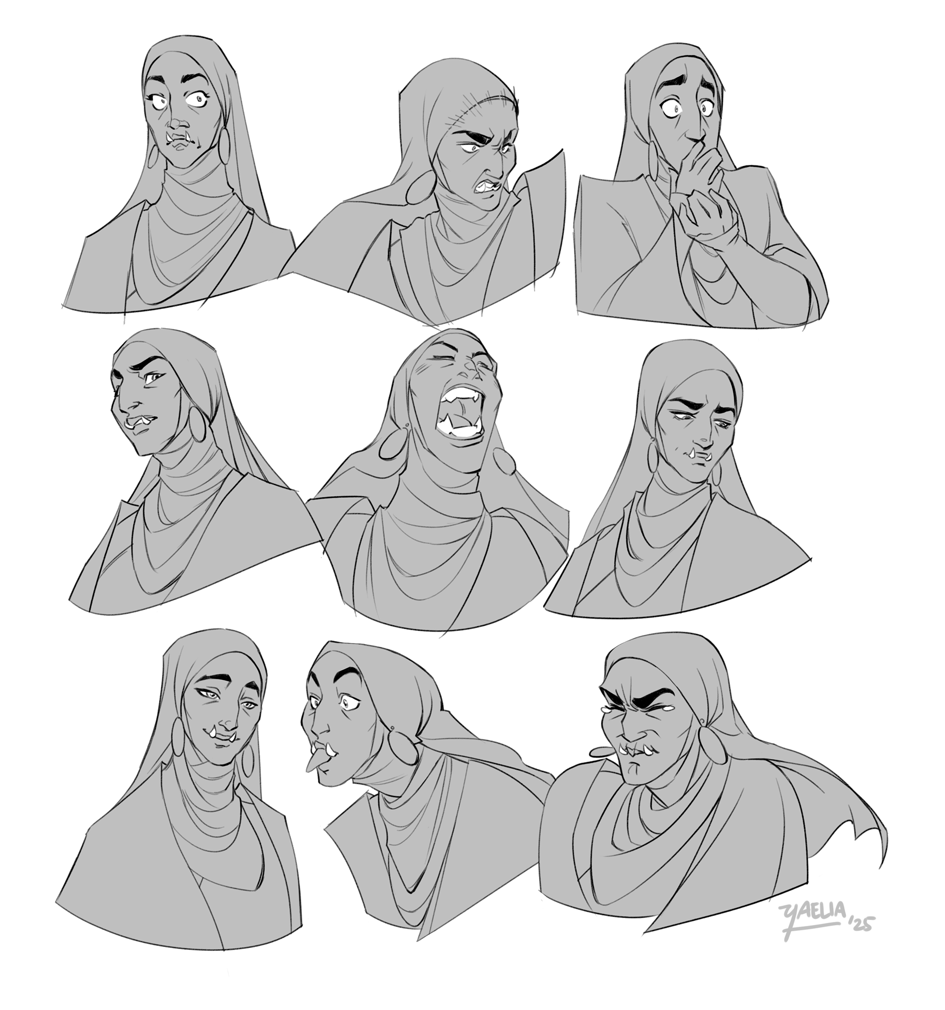 Amália Expression Sheet (2025)