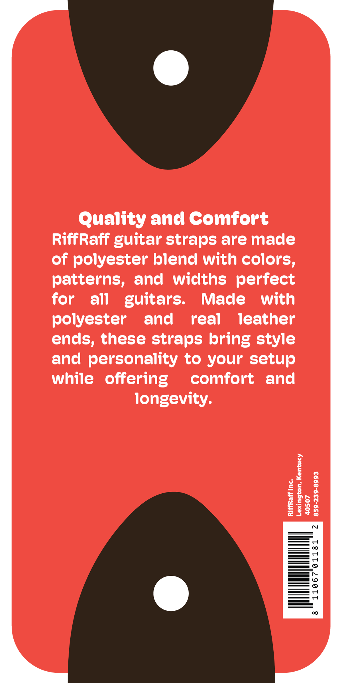 Guitar Strap Box Back