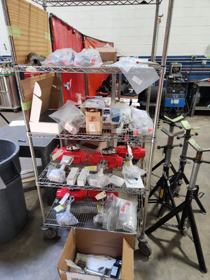 Sourced parts: valves, sensors, meters, and more
