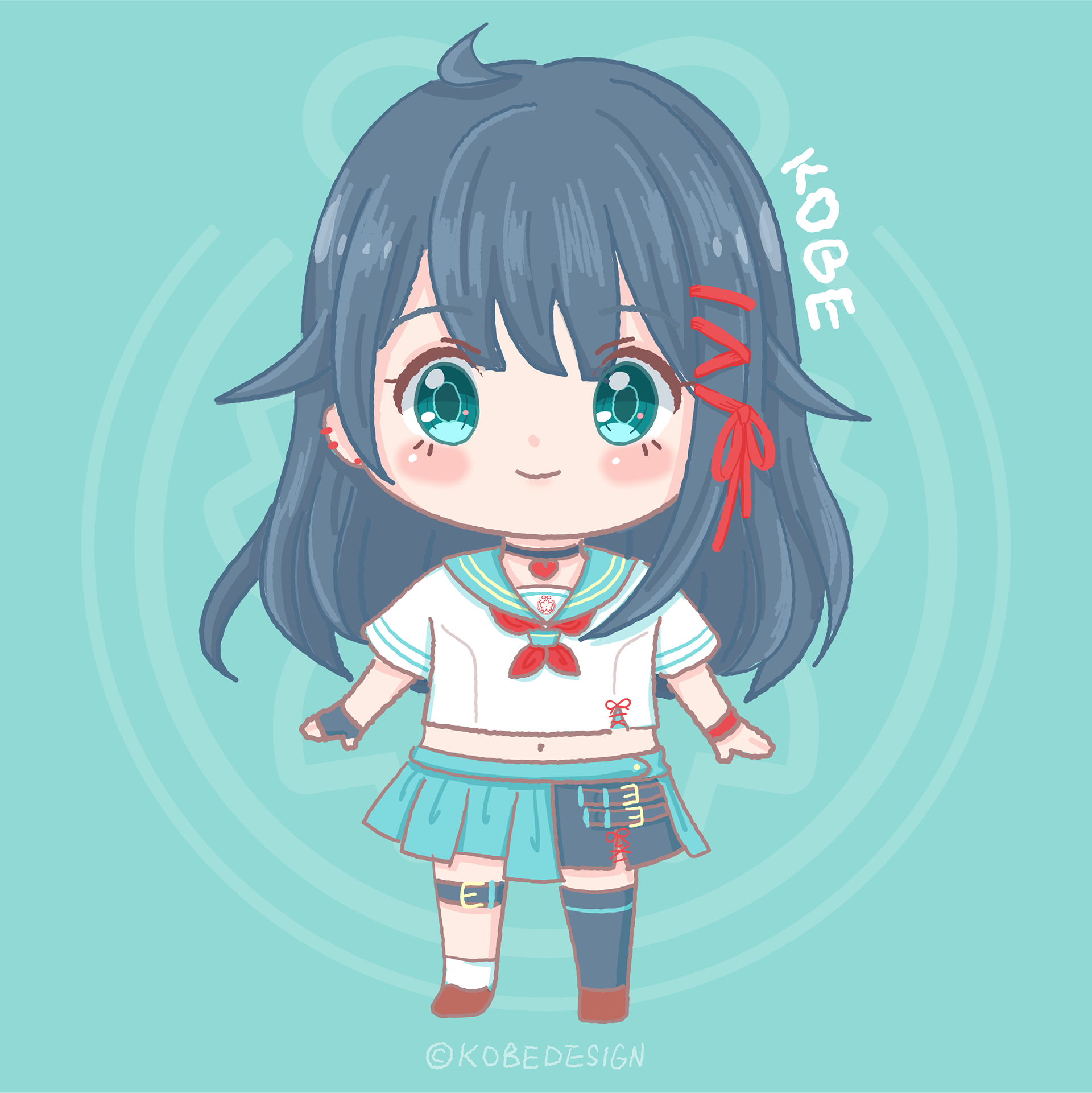 Q版02 | 使用軟件 Software used : Adobe Illustrator 2023