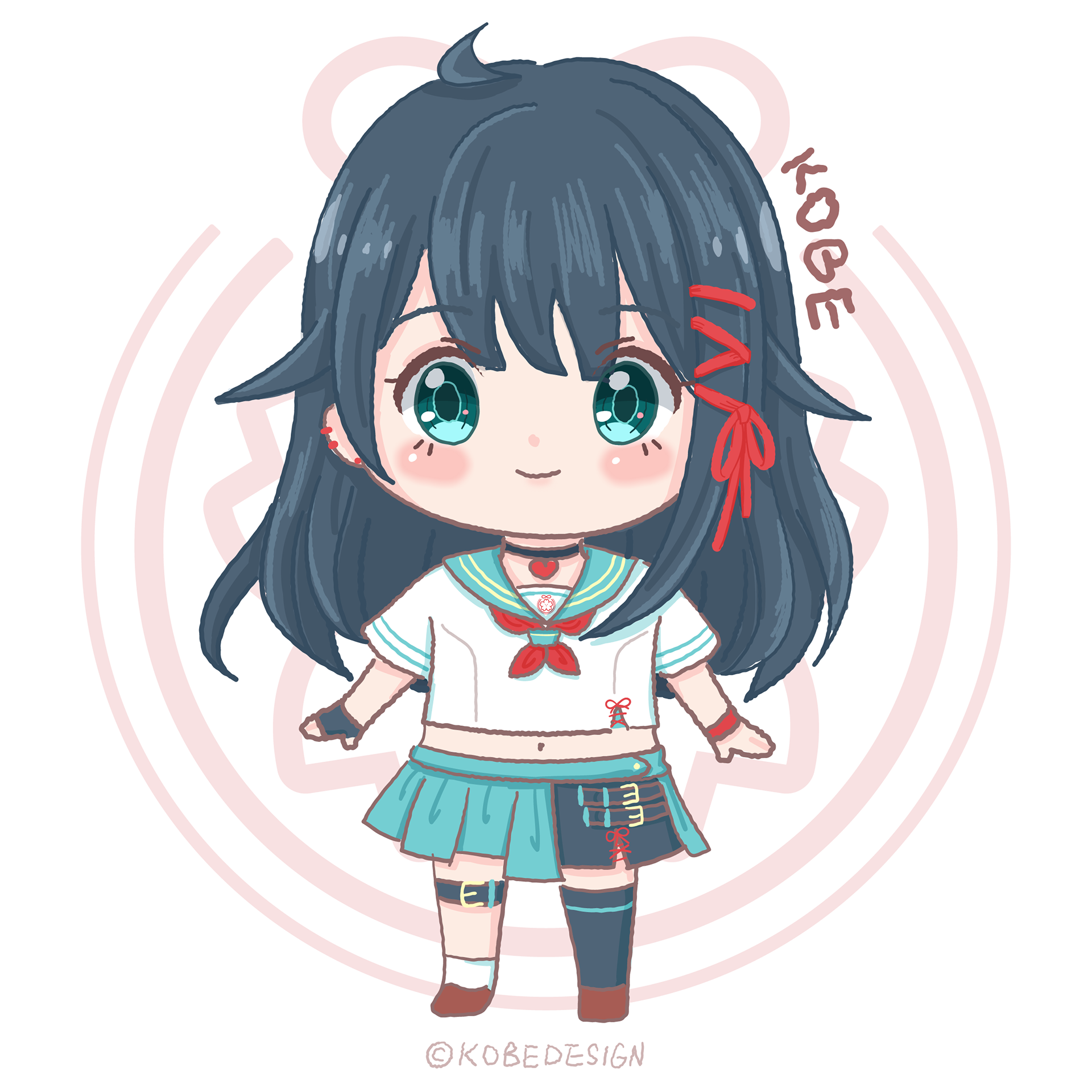 Q版01 | 使用軟件 Software used : Adobe Illustrator 2023
