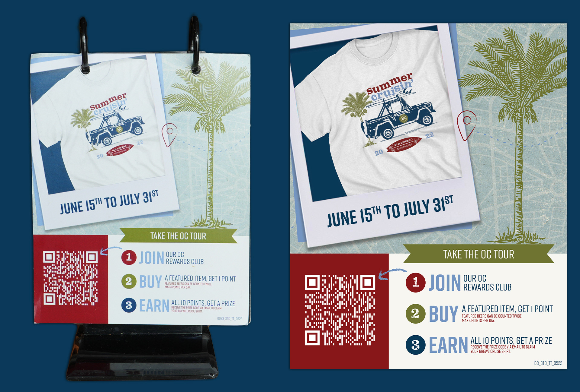 Table Tent - Rewards Sign Up