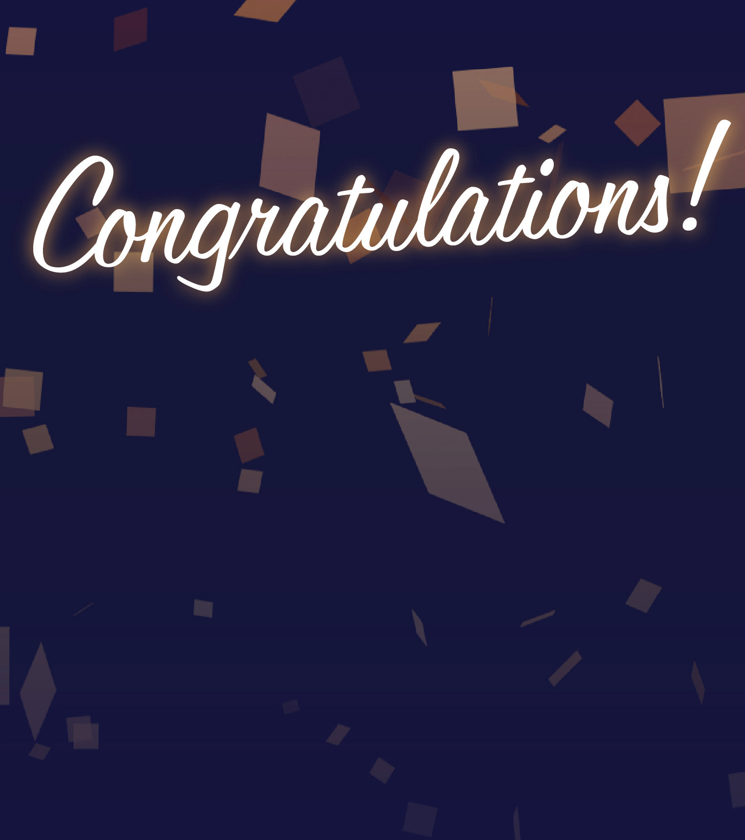 Congratulations card