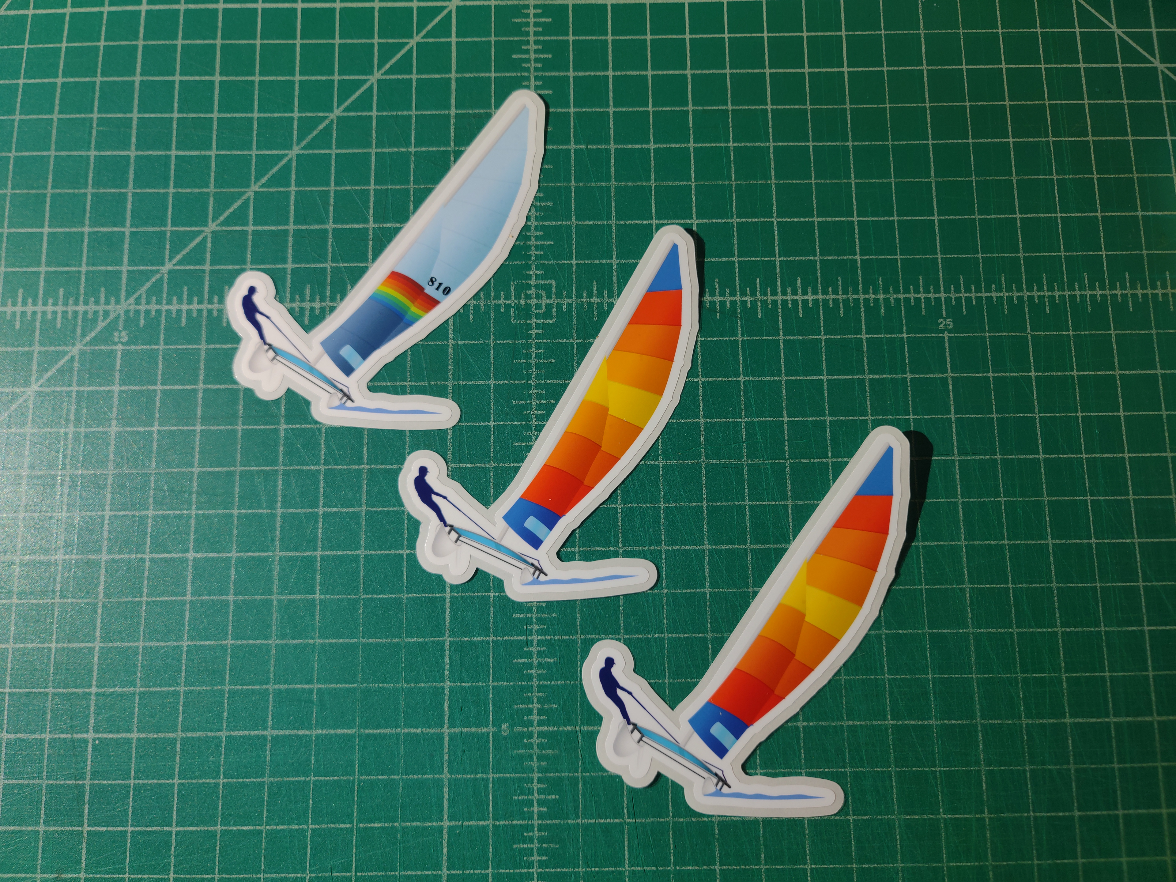 Custom made stickers for a client, H16