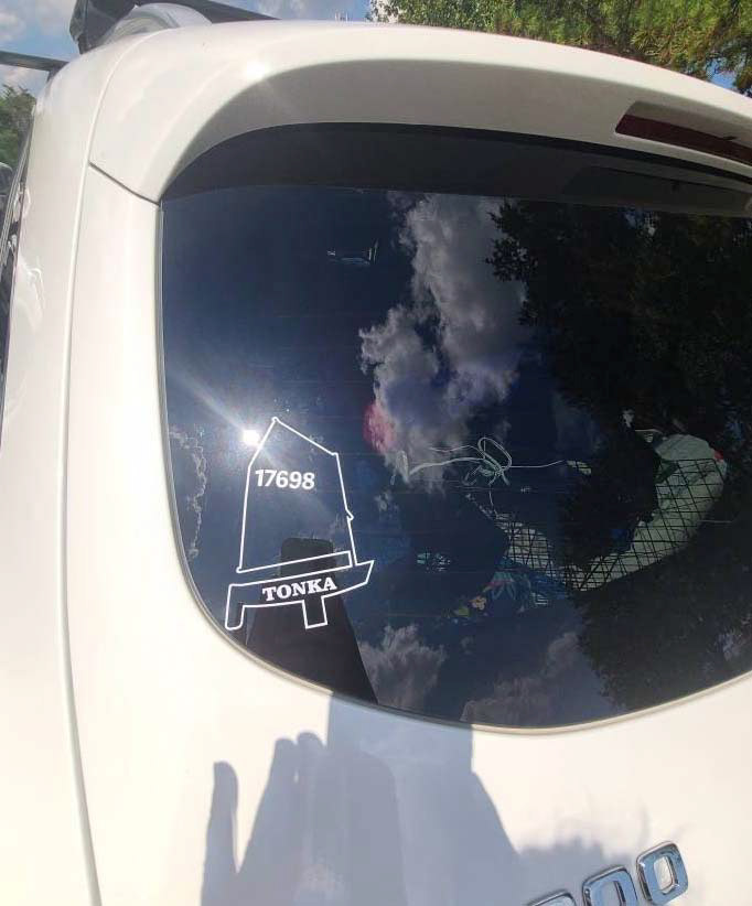 Custom made Opti Sticker