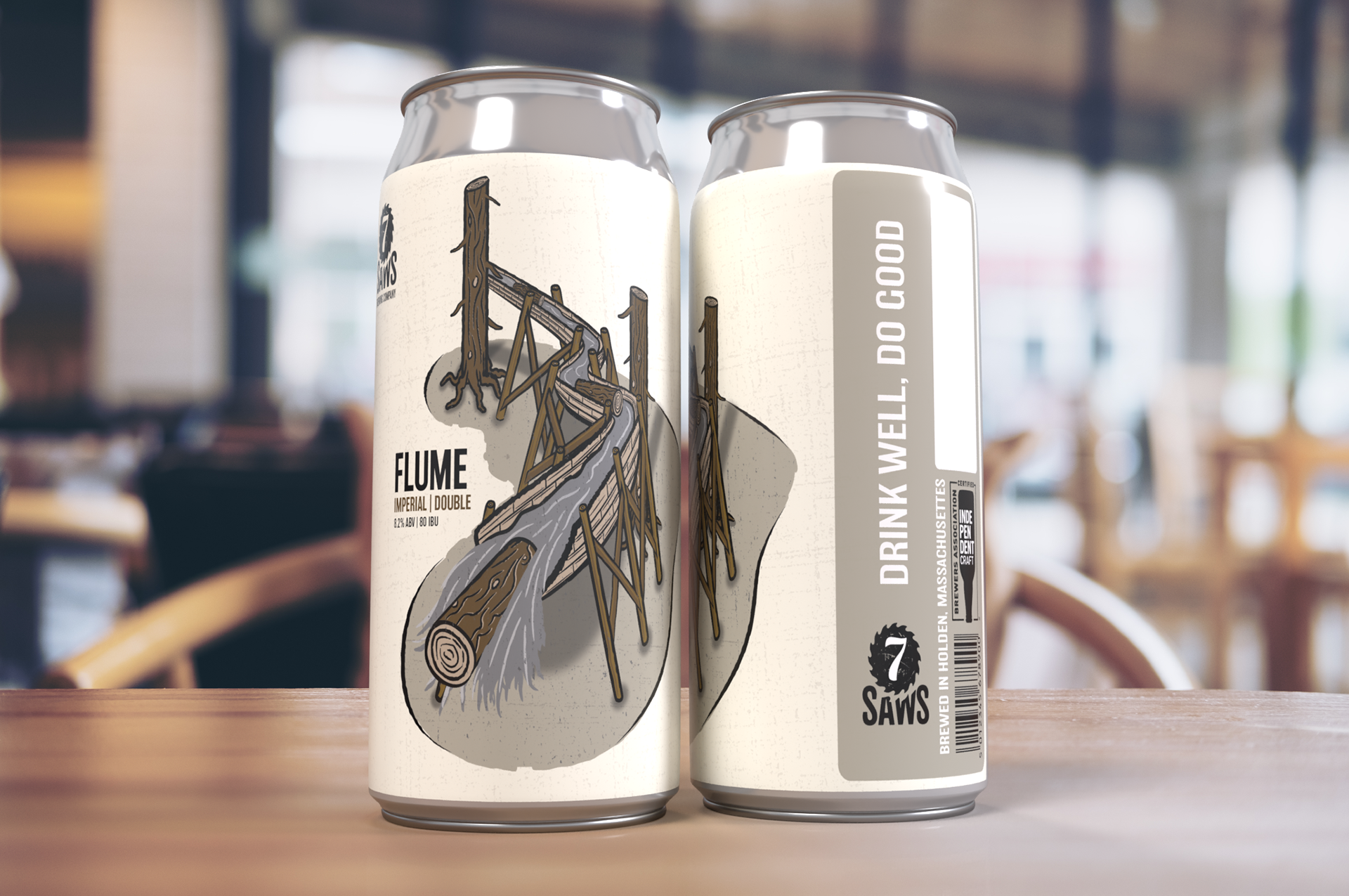 Sepia Style revision of Flume DIPA for 7 saws