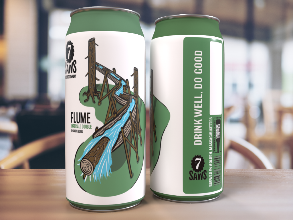 1st draft of Flume using a fun colorful style.