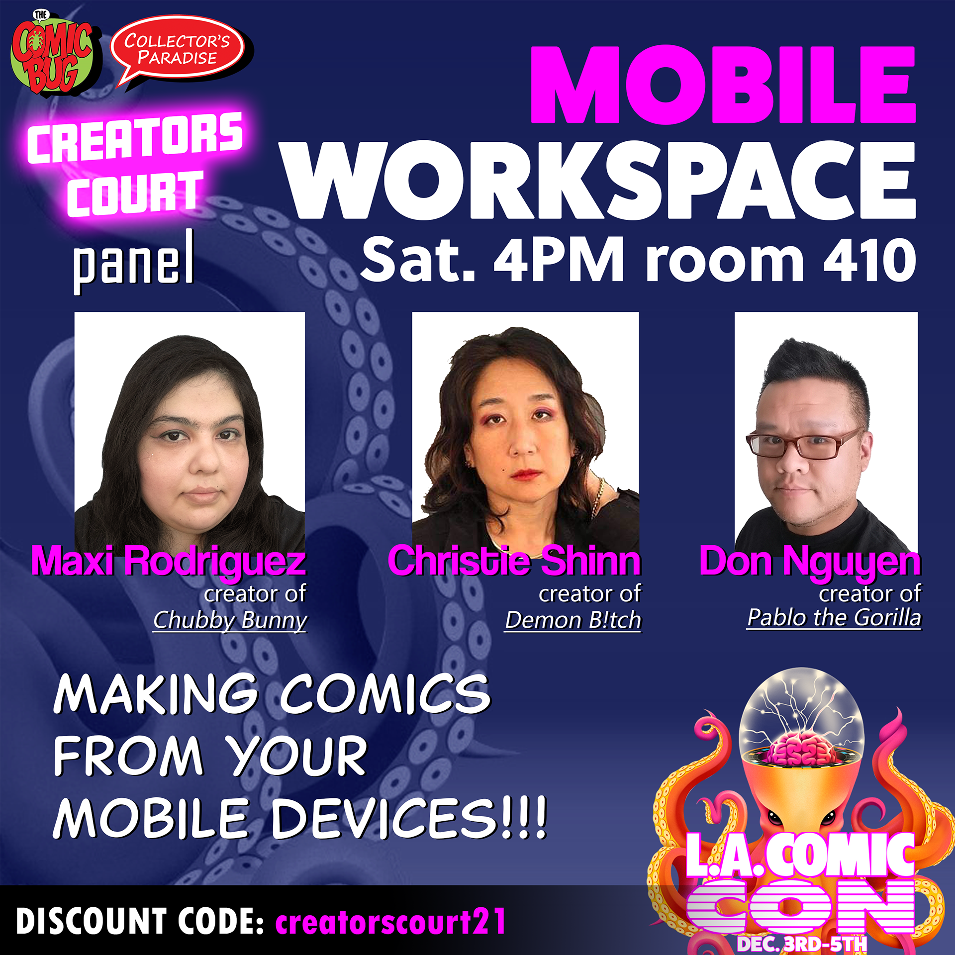 1st time panel moderator