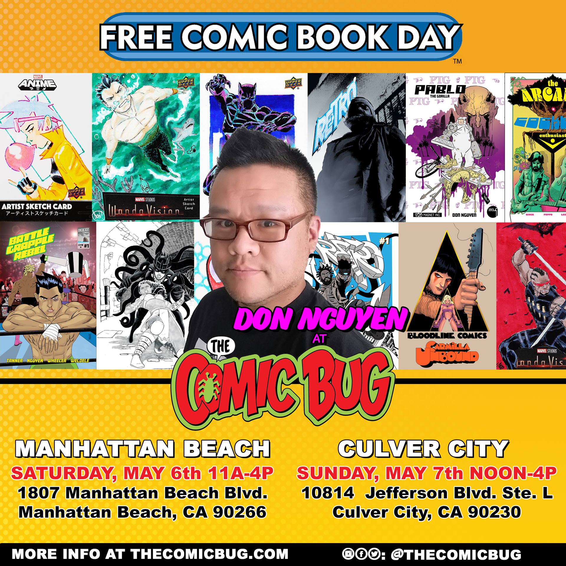 Free Comic Book Day at the Comic Bug
