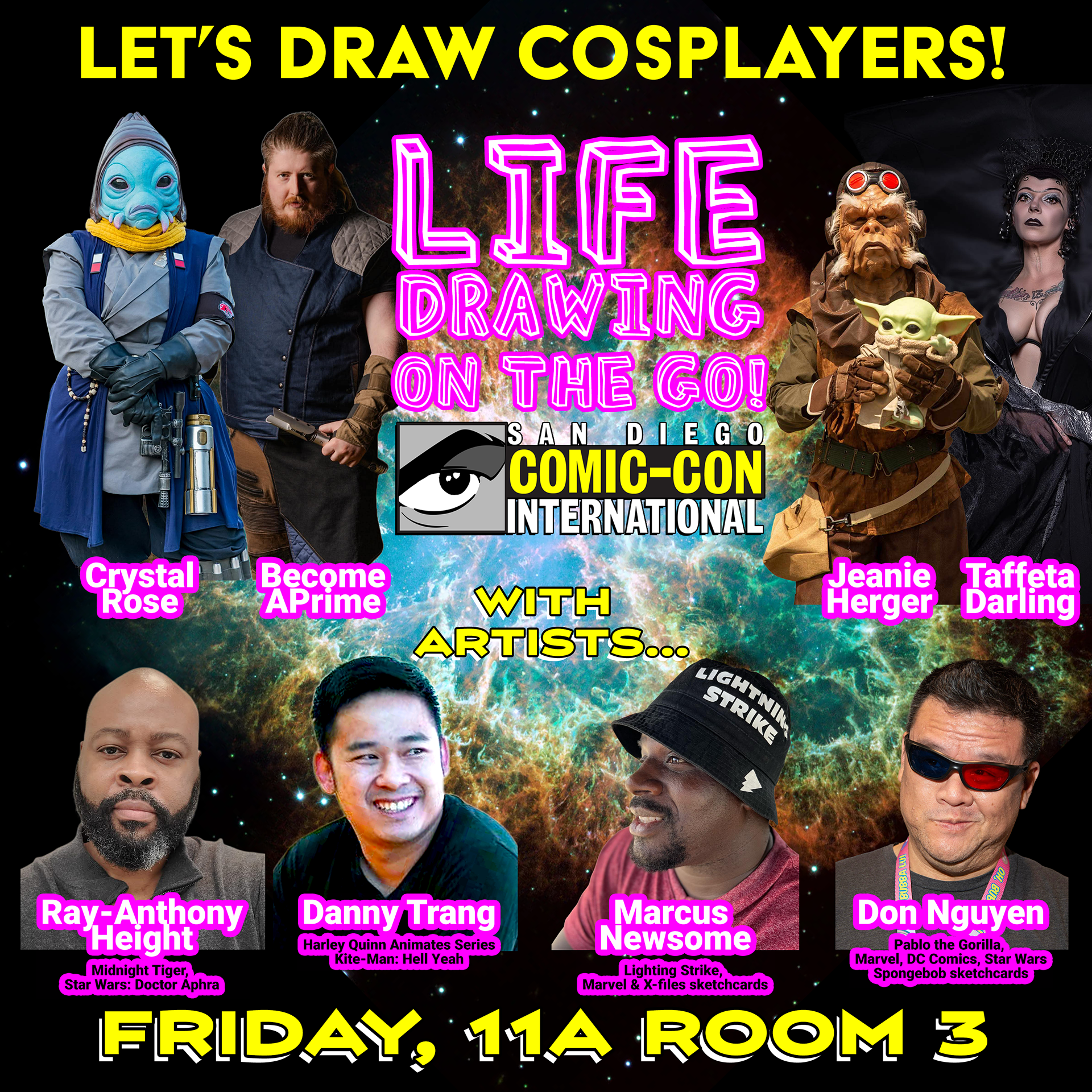 Life on the Go! SDCC Friday 11 A.M. Room 3
