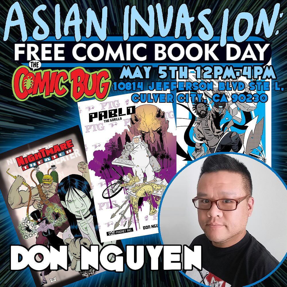 Free Comic Book Day 2024 at the Comic Bug