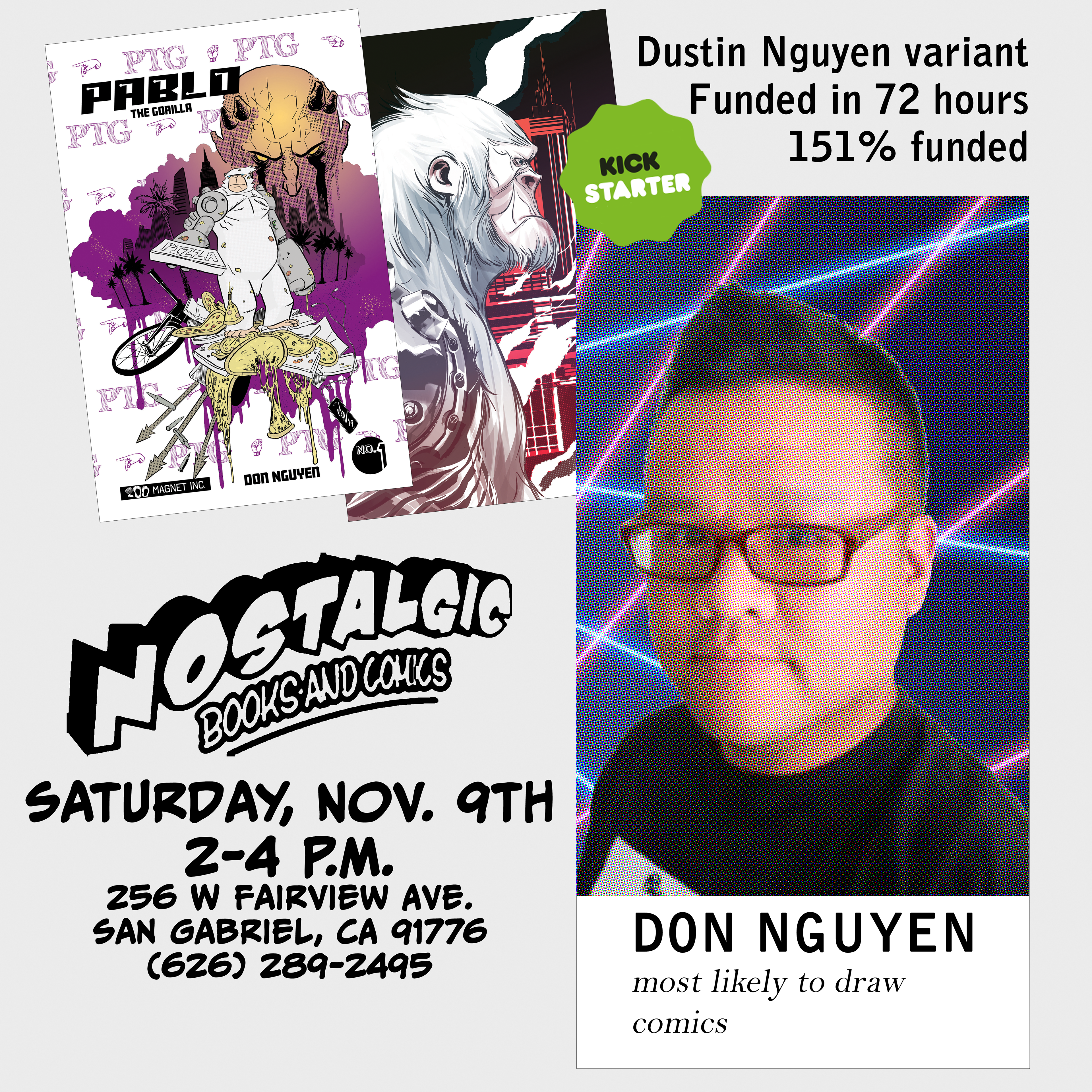 Nostalgic Comics Signing