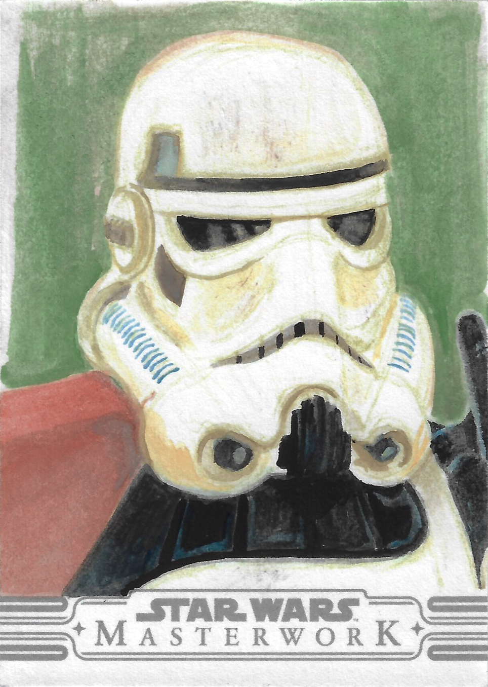 Sandtrooper (gouache)