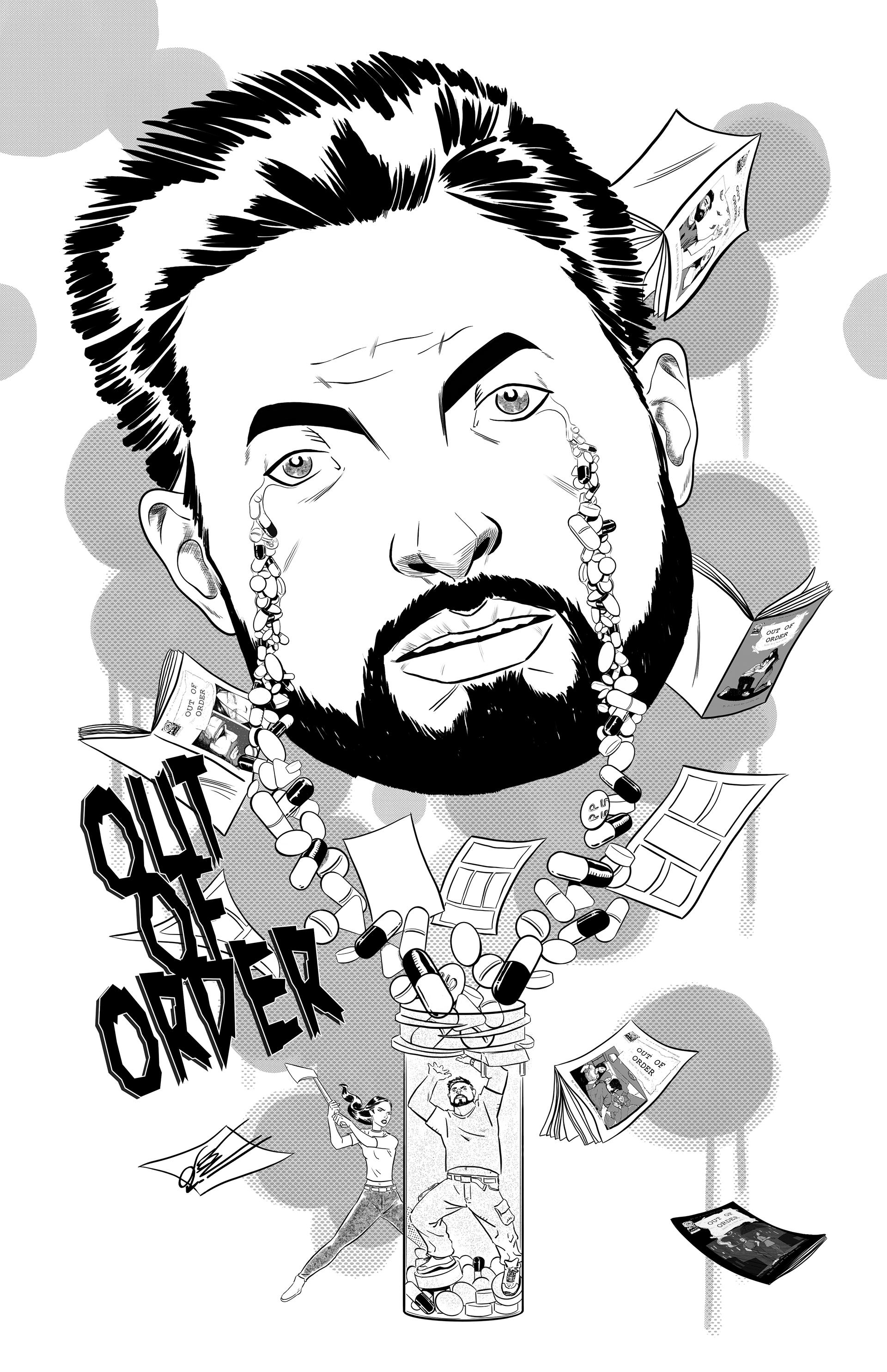 Out of Order pin-up