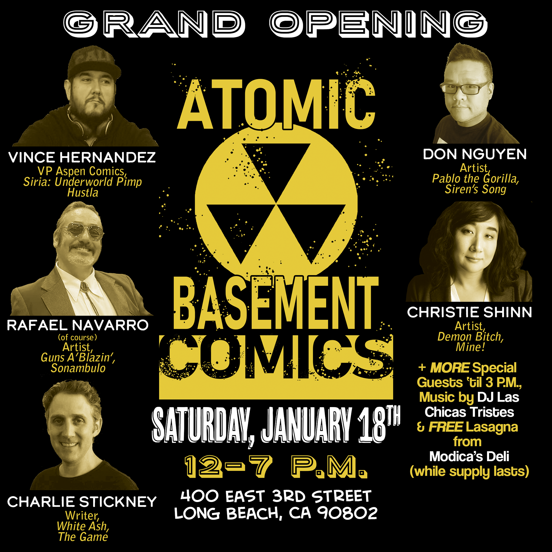 Atomic Basement grand opening