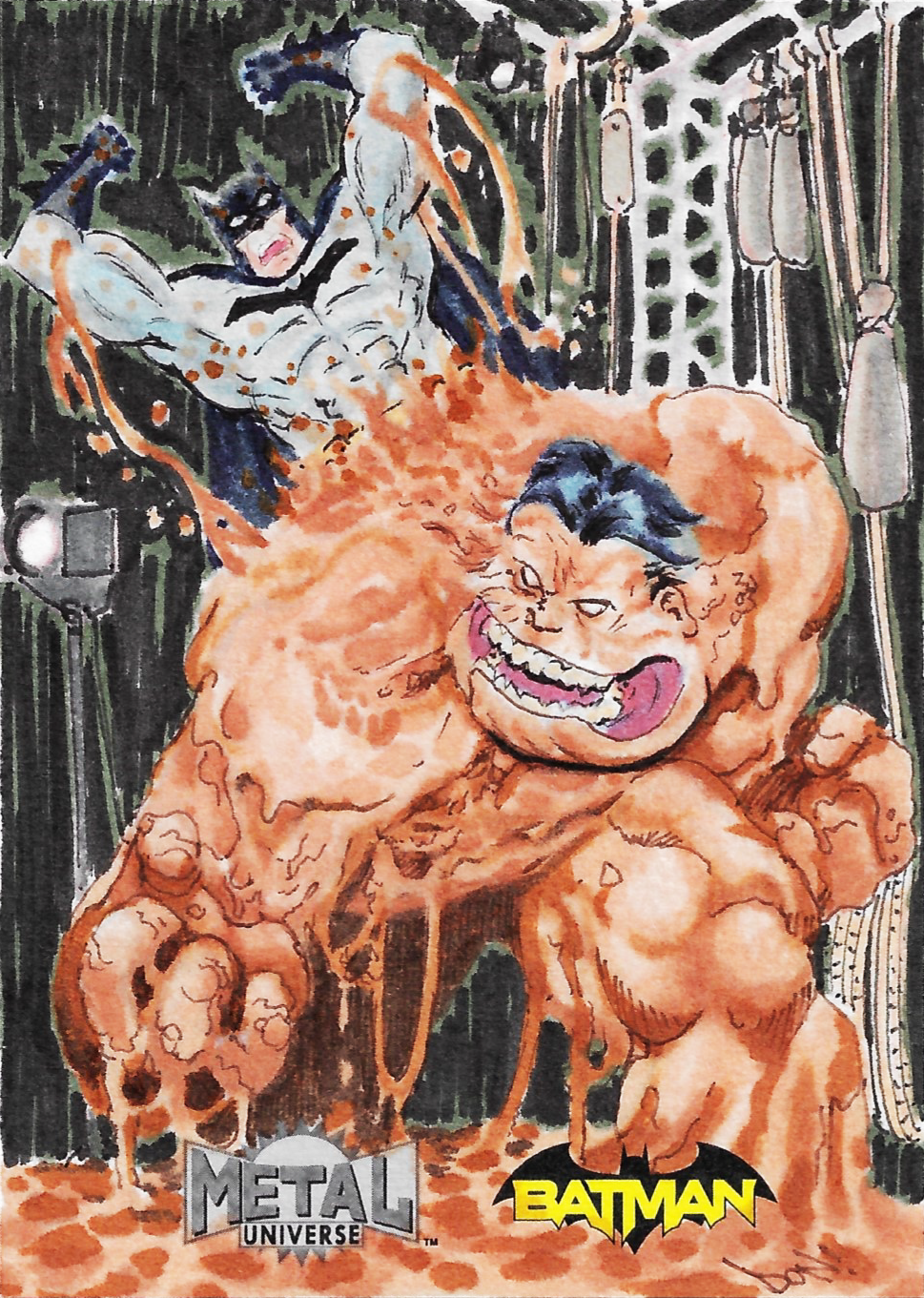 Clayface vs Batman