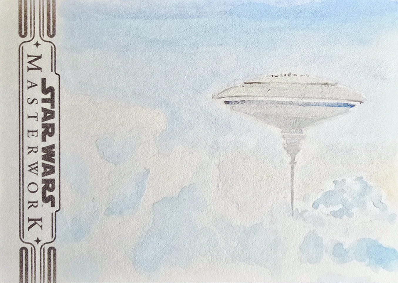 Cloud City (gouache)
