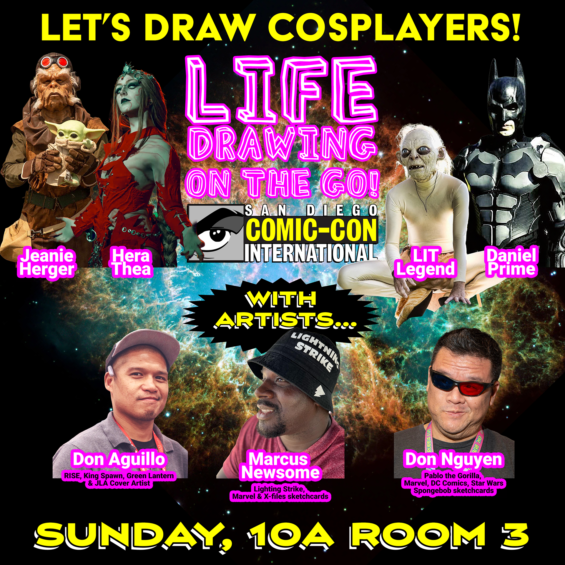 Life on the Go! SDCC Sunday 10 A.M. Room 3