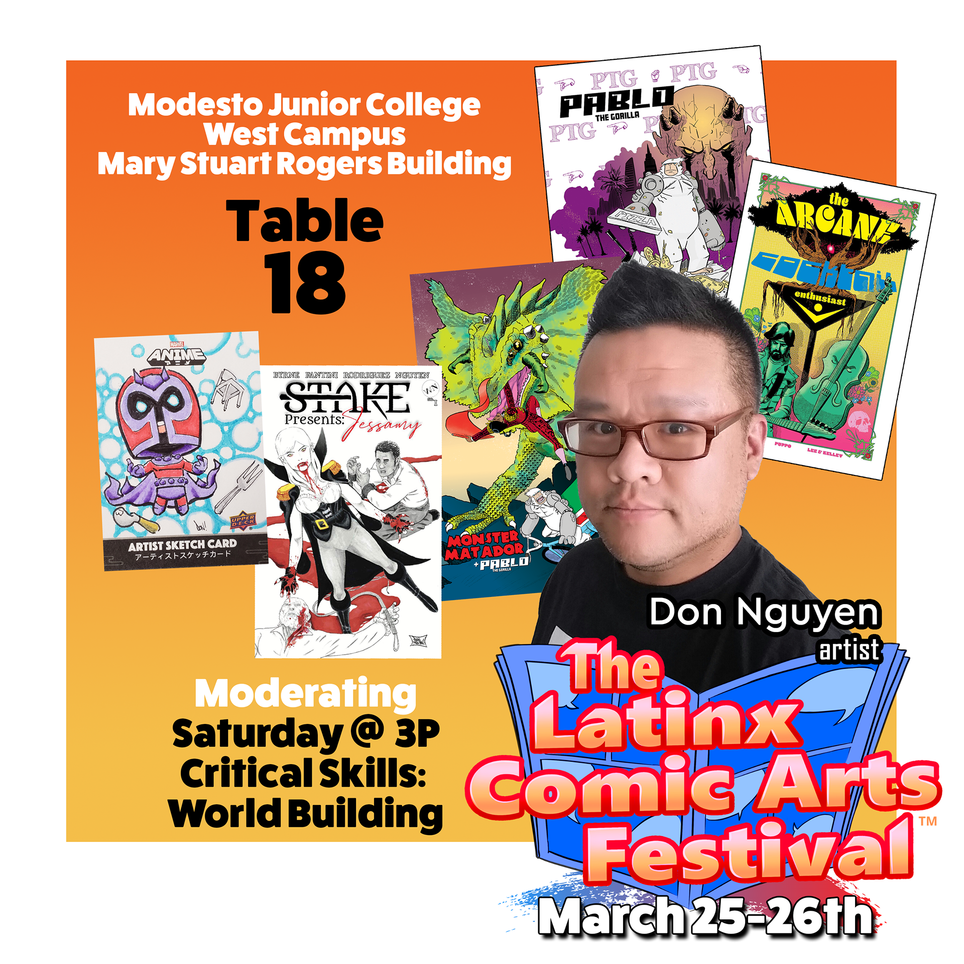 LatinX Comic Arts Festival 2022