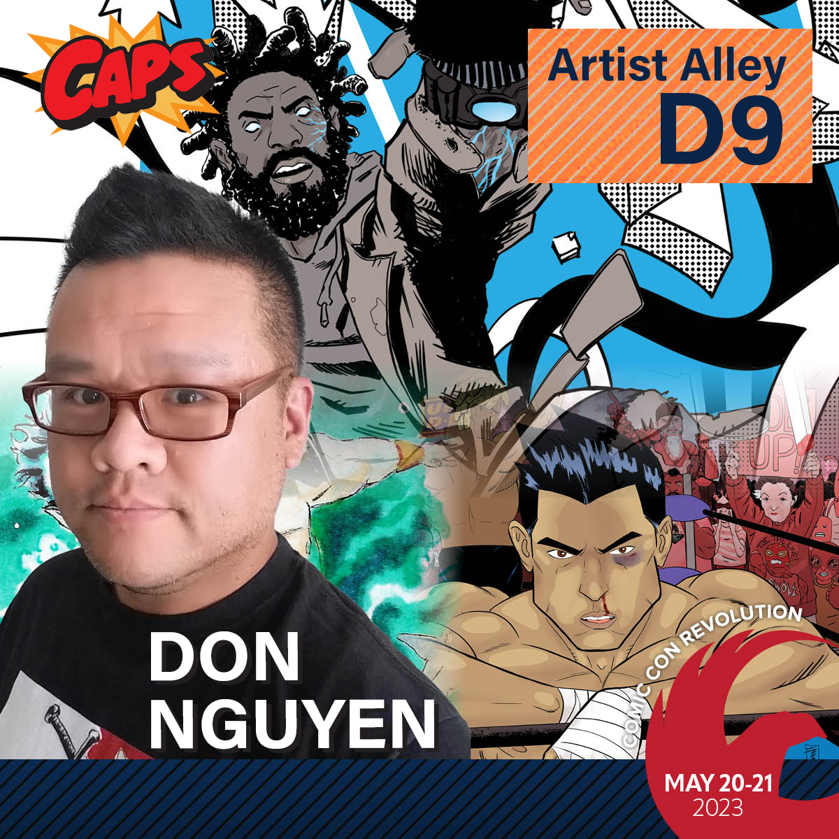 Comic Con Revolution Ontario 2023 guest