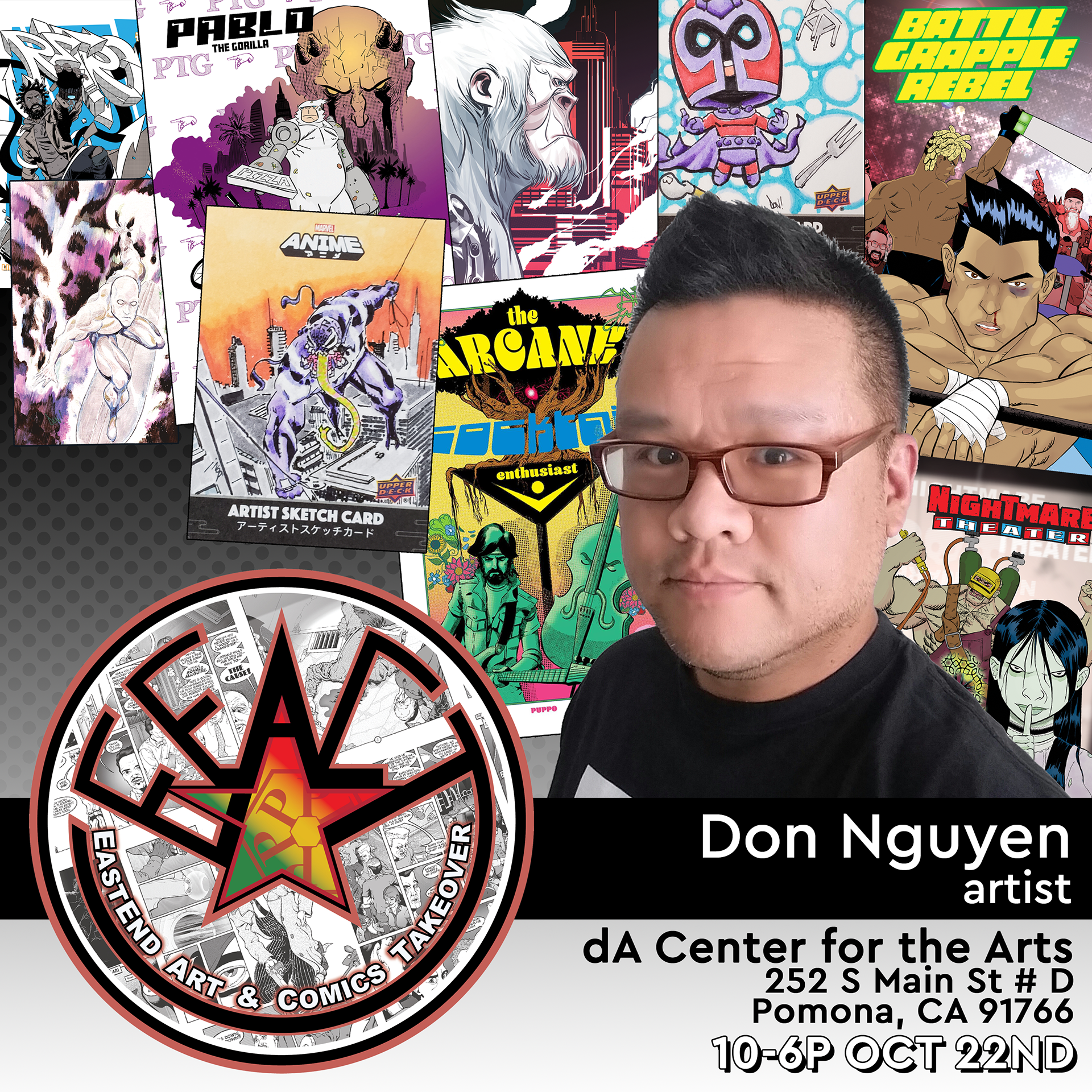 East End Art & Comics Takeover 2022 guest