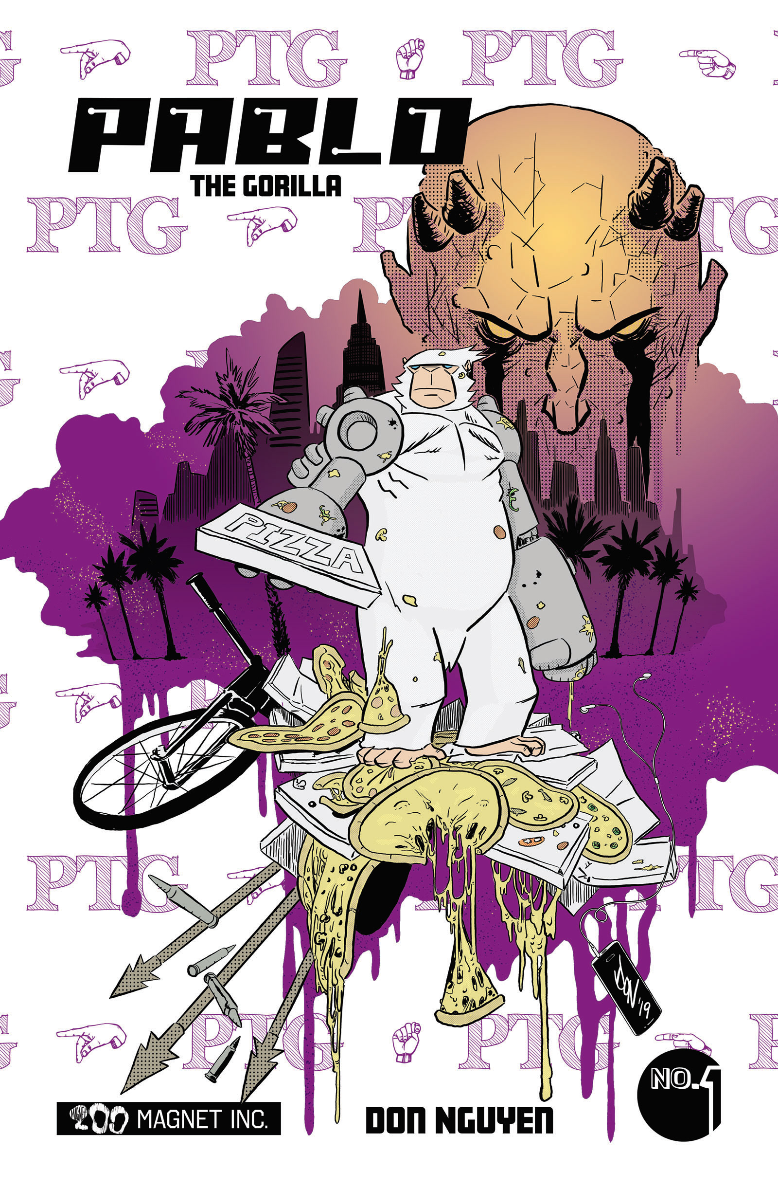 Cover for Pablo the Gorilla #1 . 100% funded in 72 hours!