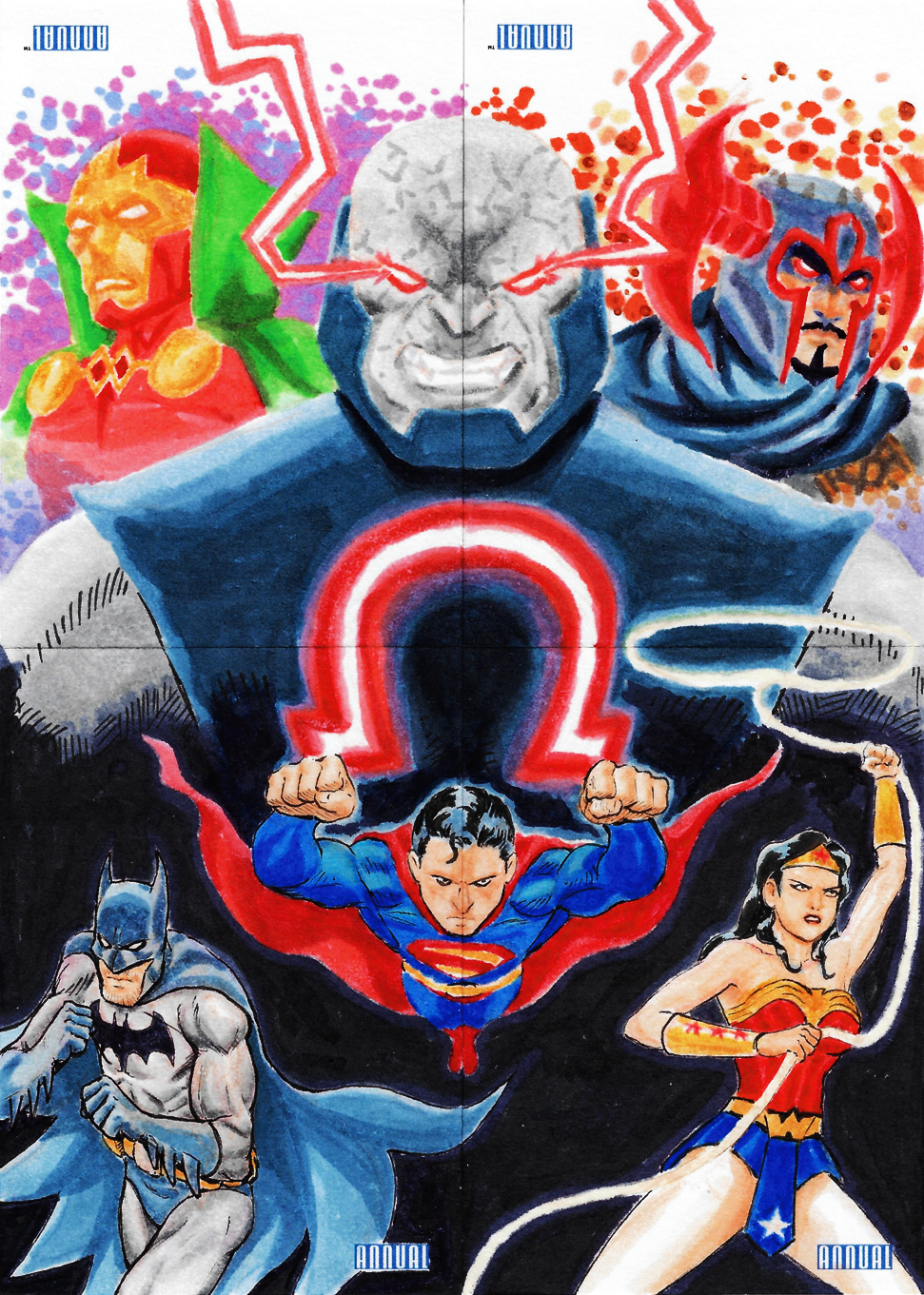 Justice League 4 pc. puzzle