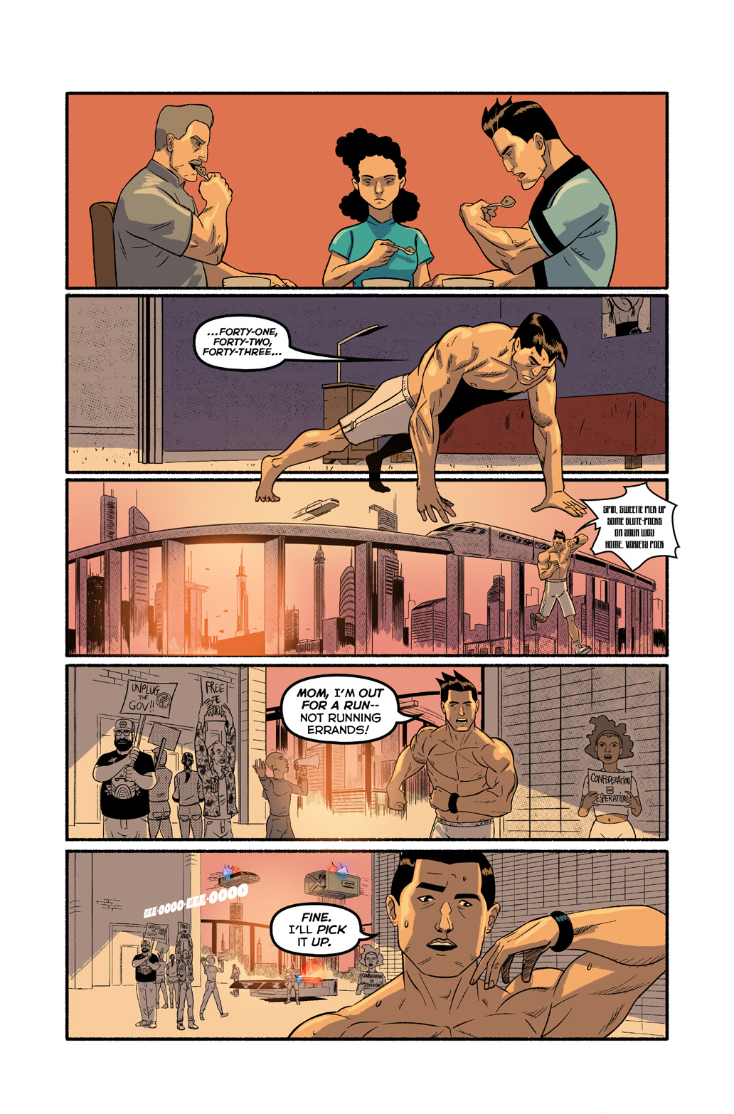 Battle Grapple Rebel page 12