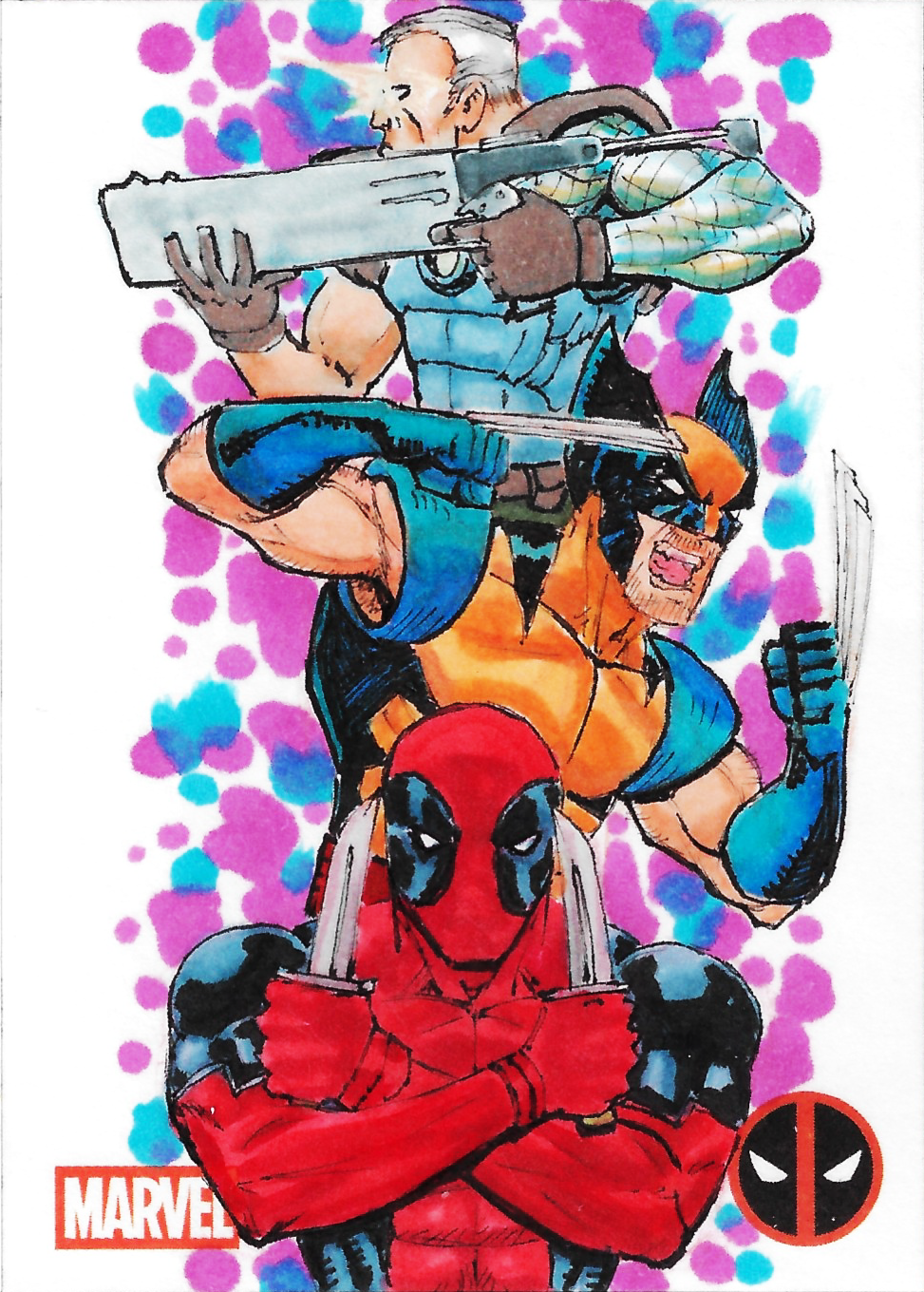 Cable, Wolverine & Deadpool