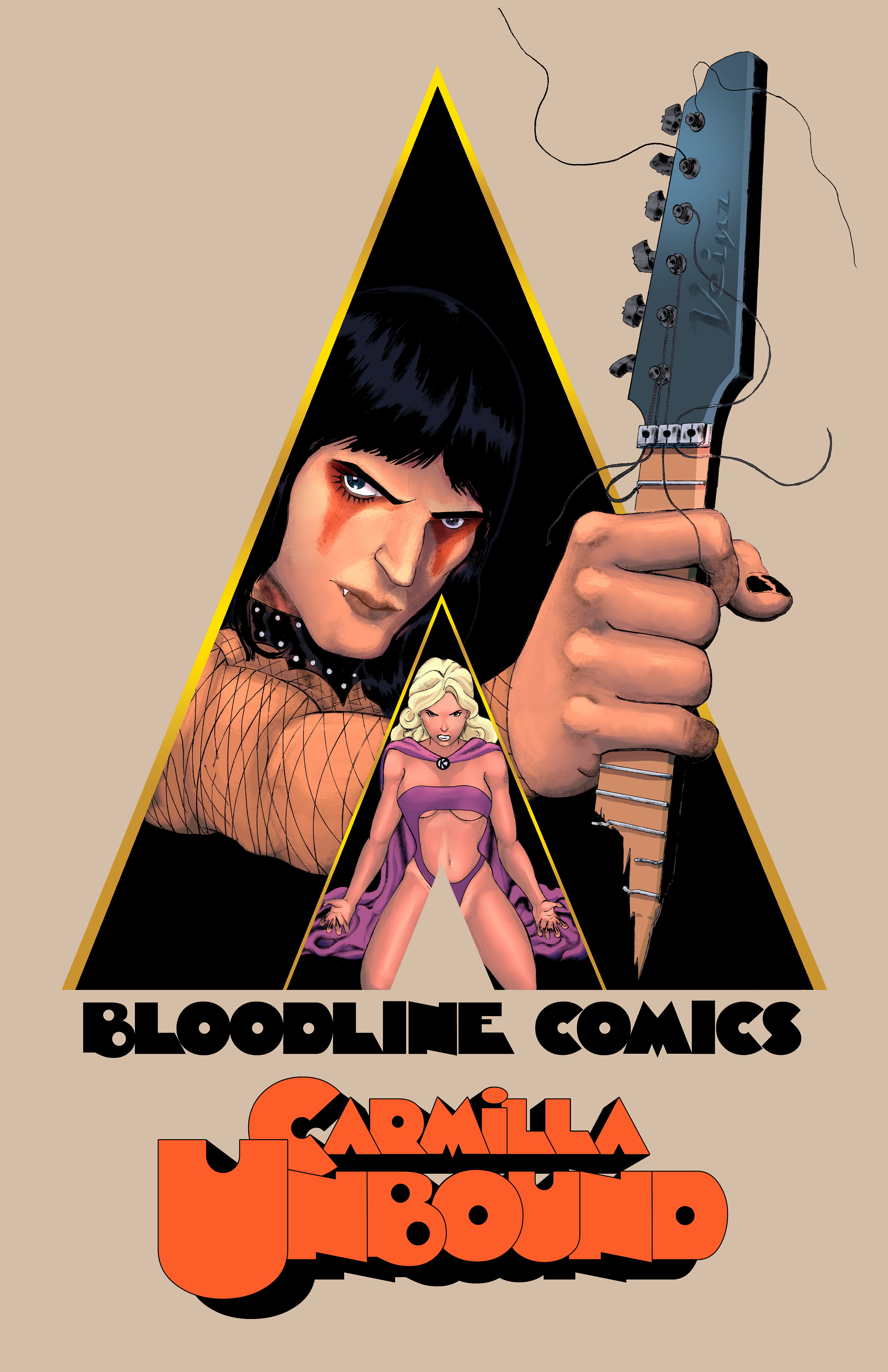 Carmilla Unbound Clockwork Orange Homage Cover