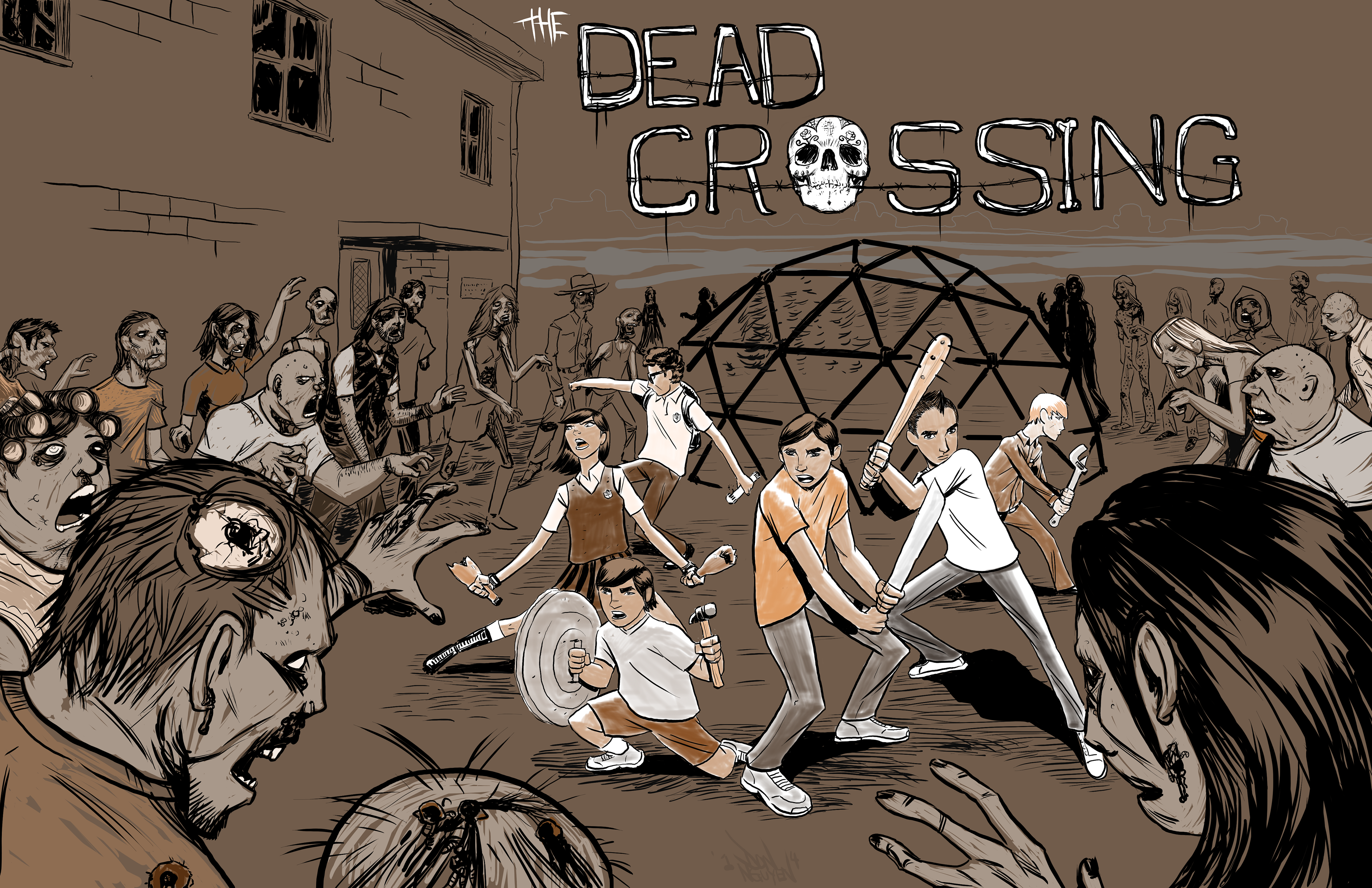Dead Crossing Kickstarter poster