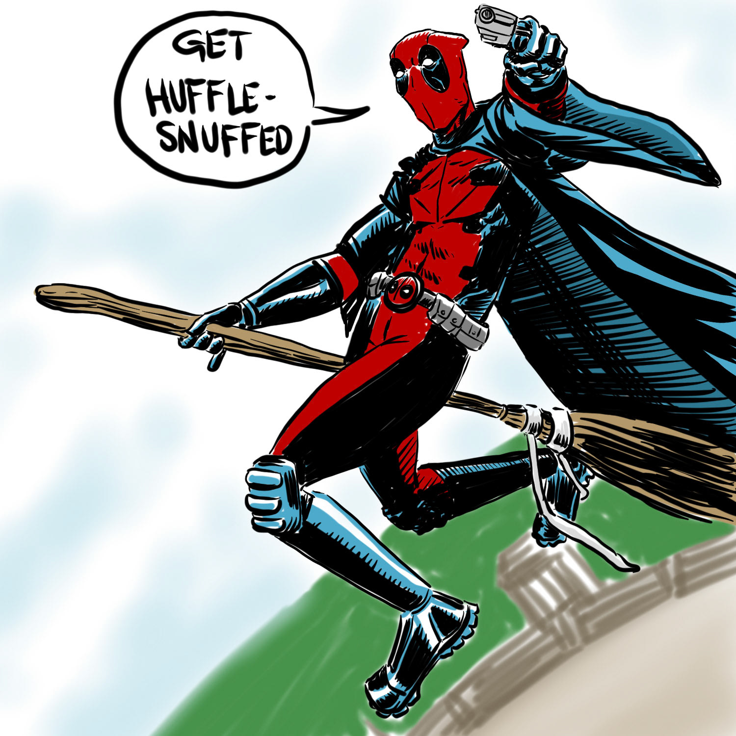 Deadpool x Harry Potter