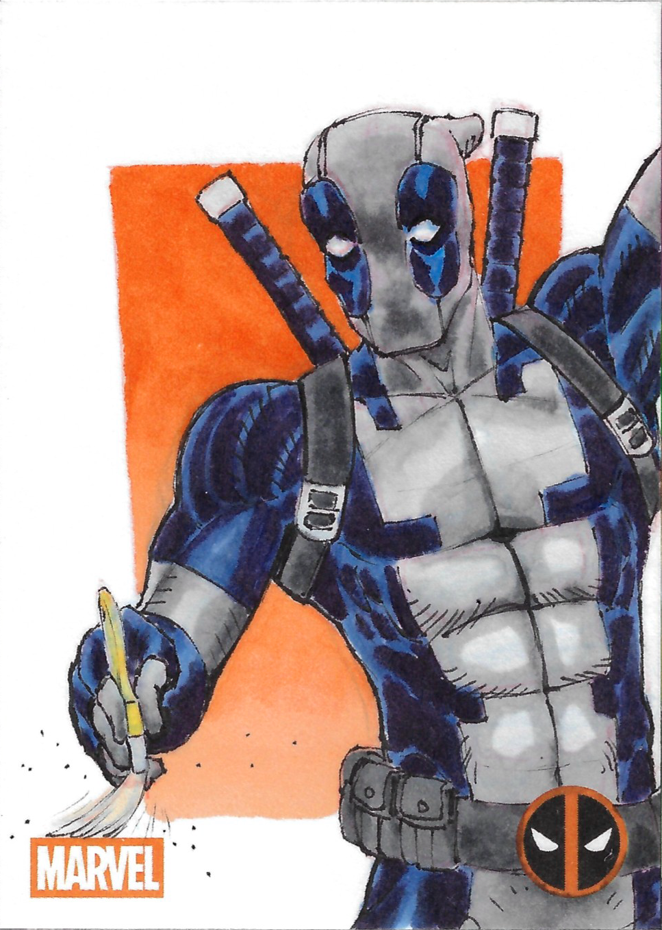 X-Force Deadpool dusting