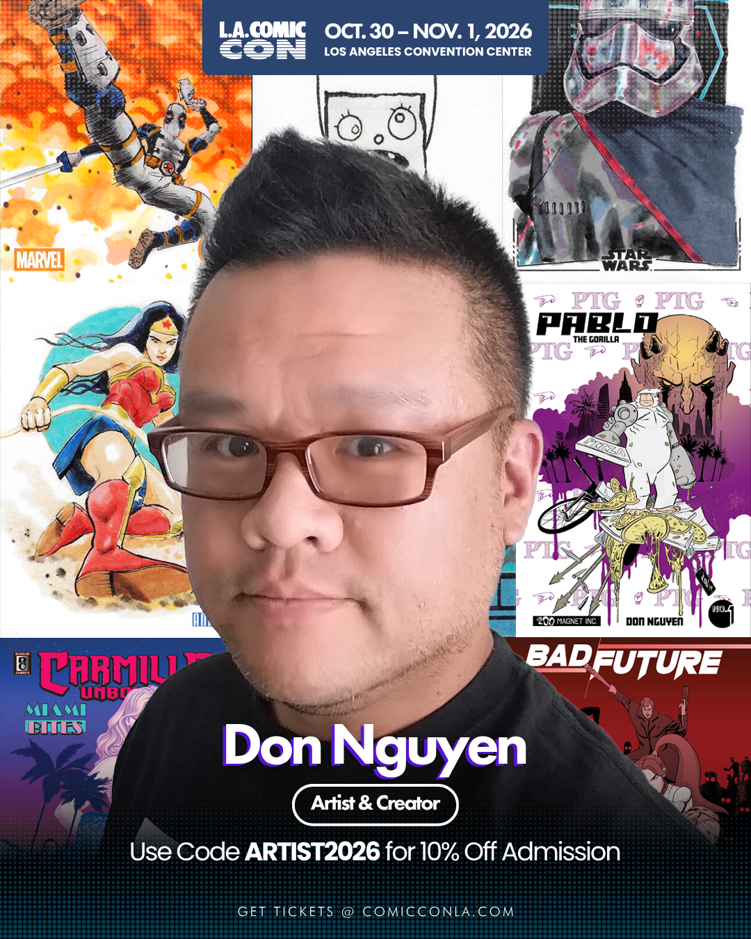 Los Angeles Comic Con 2026 Guest