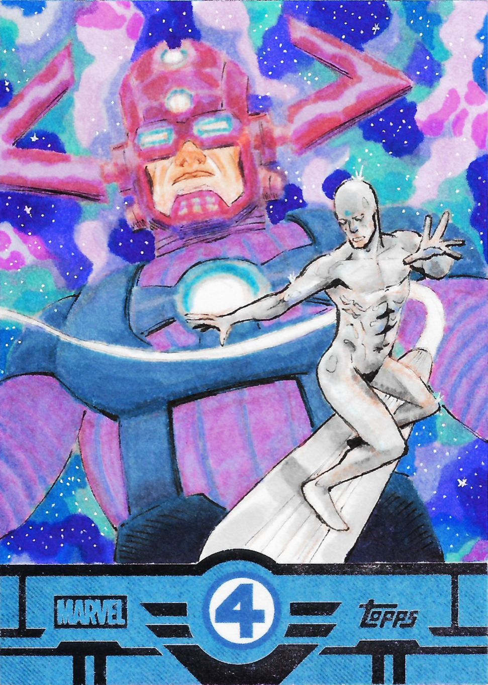 Galactus & Silver Surfer