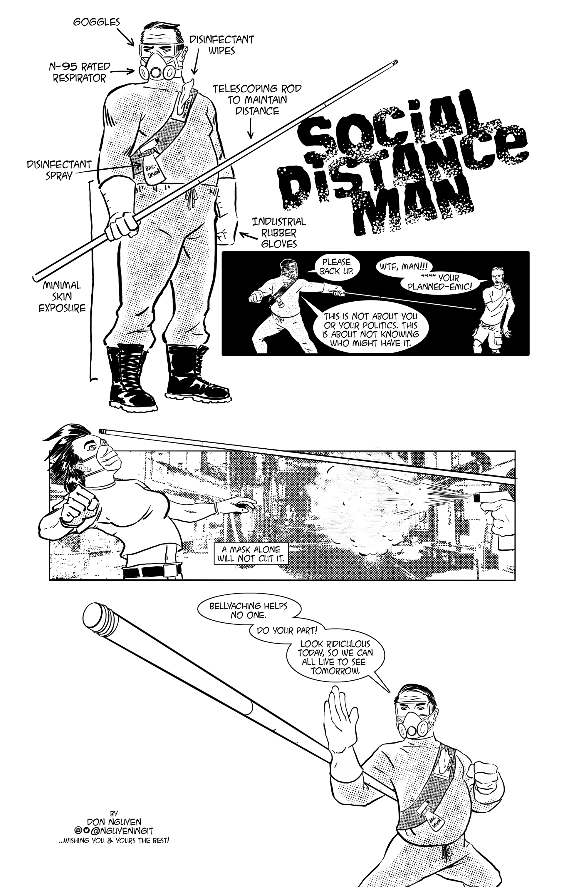 Social Distance Man 1 pager