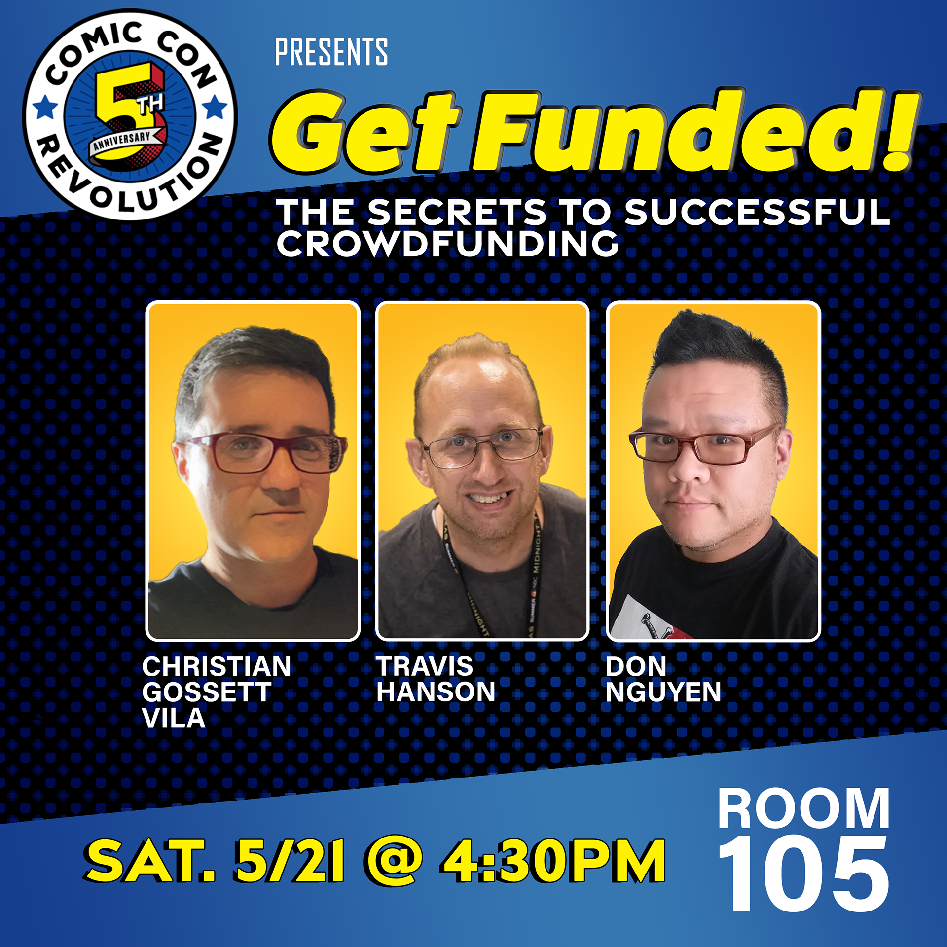 Get Funded! Panel, CCR Ontario 2022