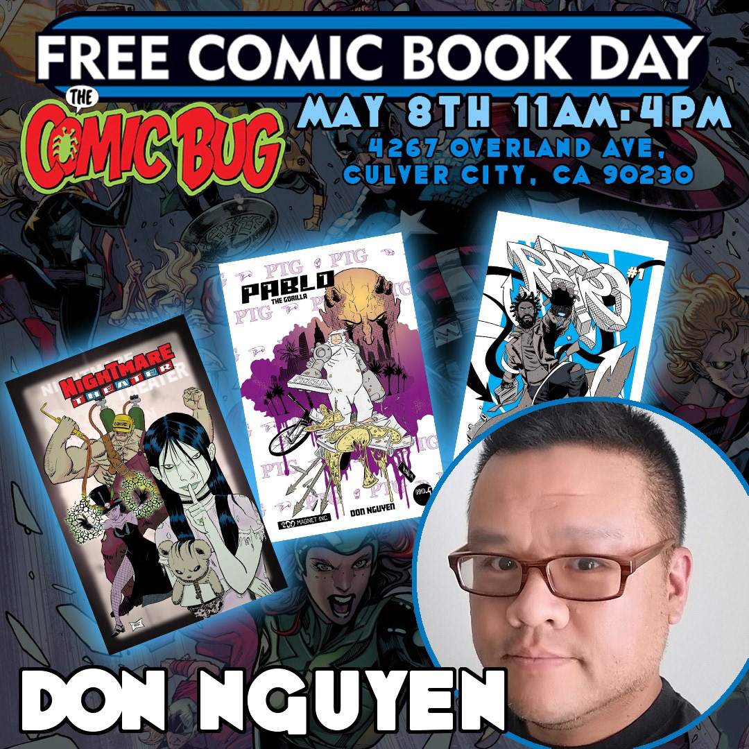 SUN. 5/8 at The Comic Bug Culver City