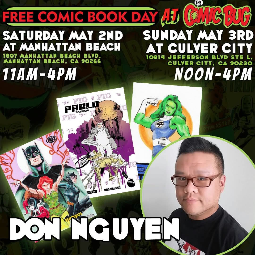 Free Comic Book Day at the Comic Bug 2026