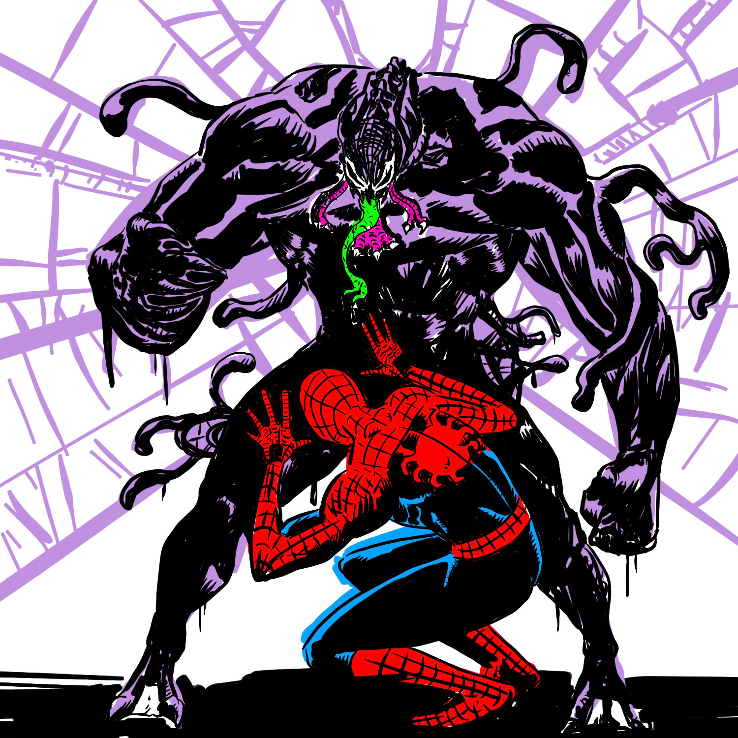 Venom vs Spider-man