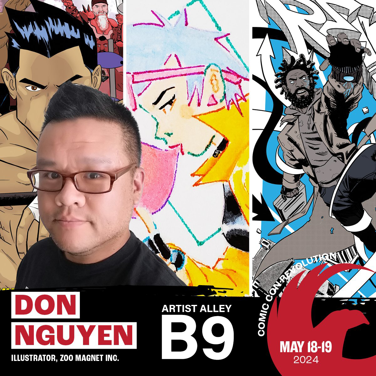 Comic Con Revolution Ontario 2024 Special Guest