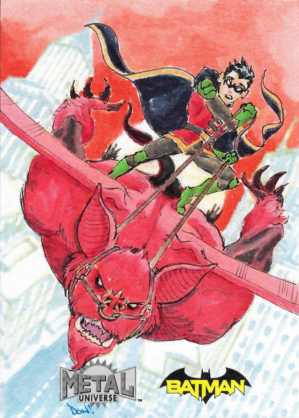 Damian Wayne & Goliath