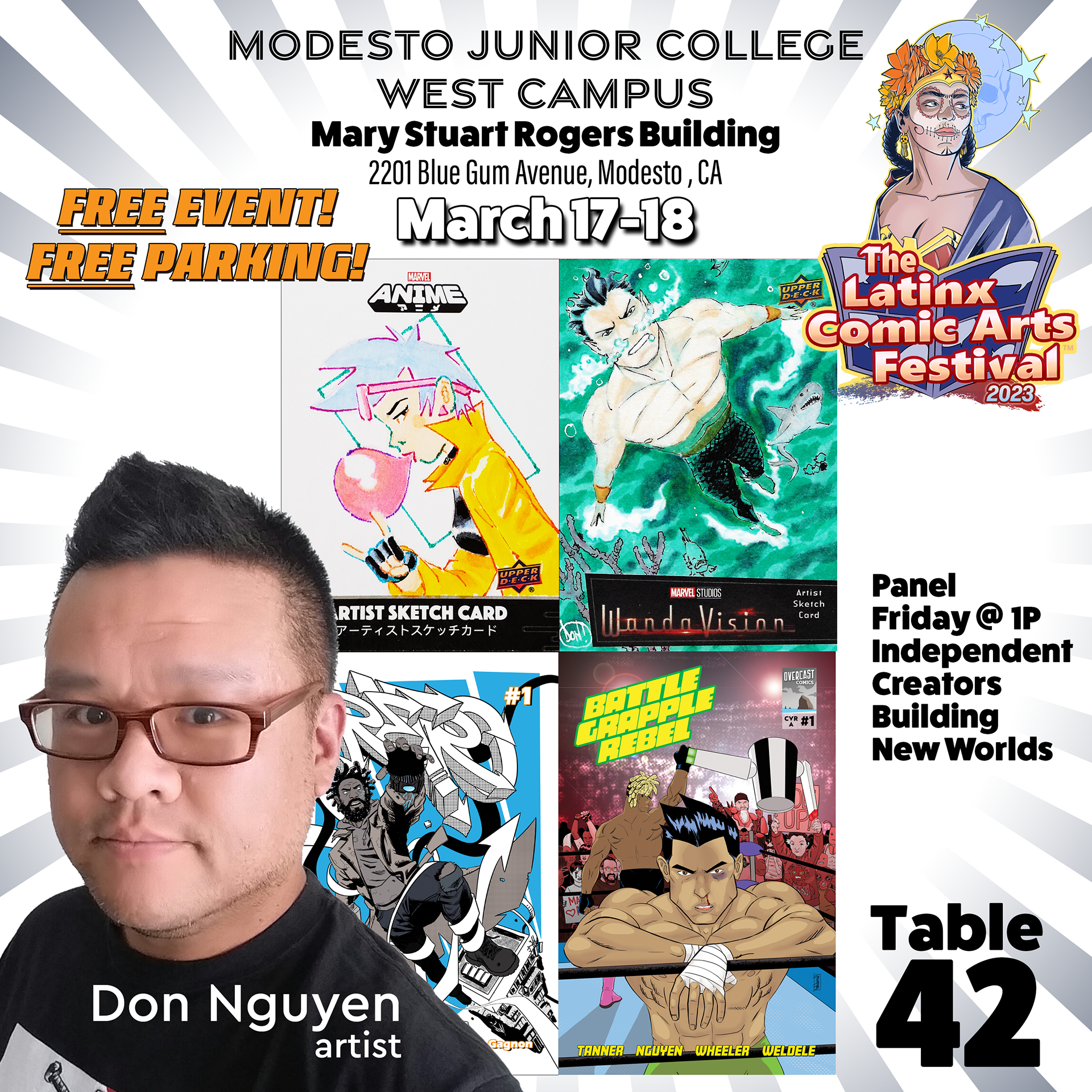 LatinX Comic Arts Festival 2023 guest