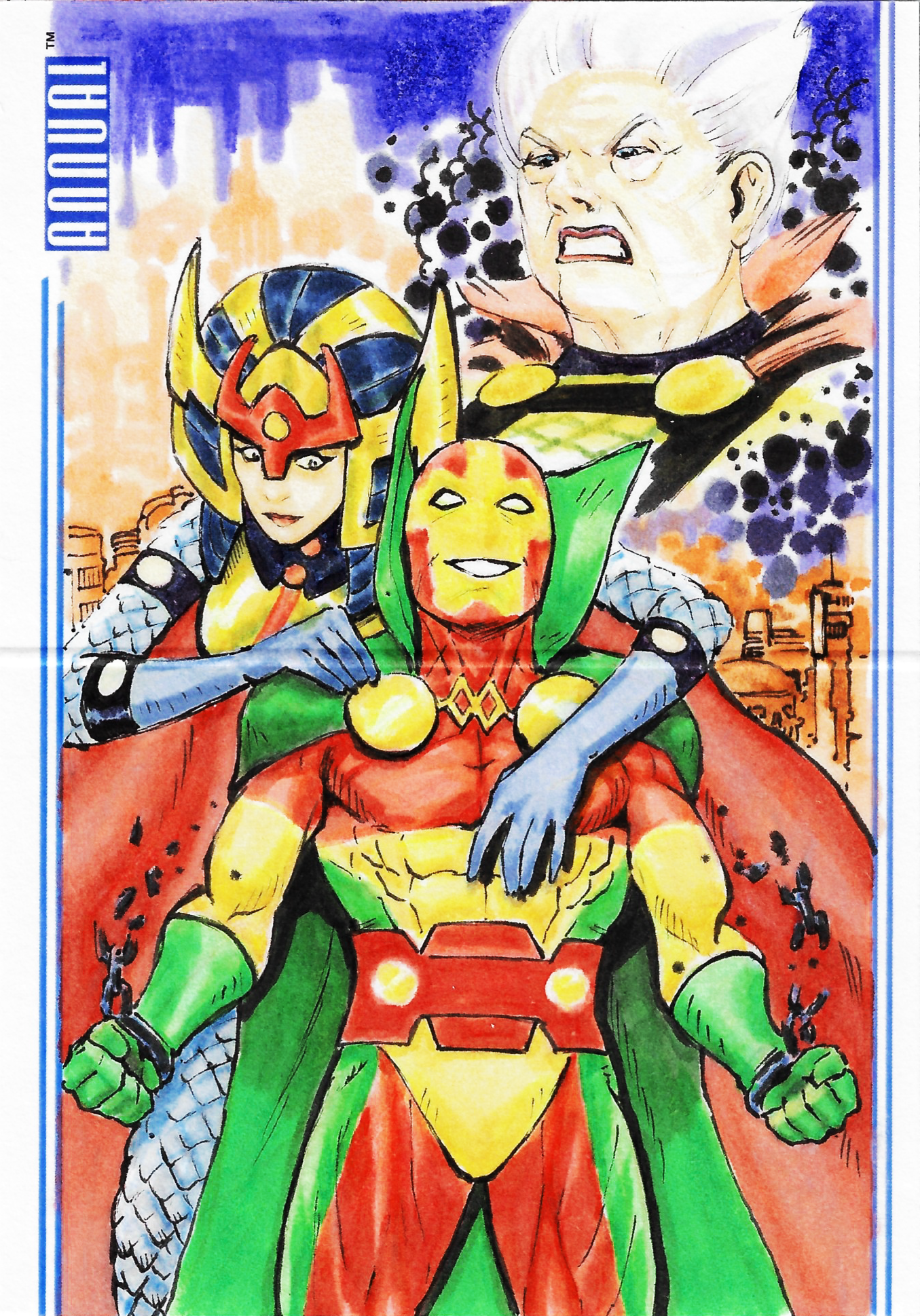 Fourth World booklet ft. Granny Goodness, Big Barda, Mister Miracle